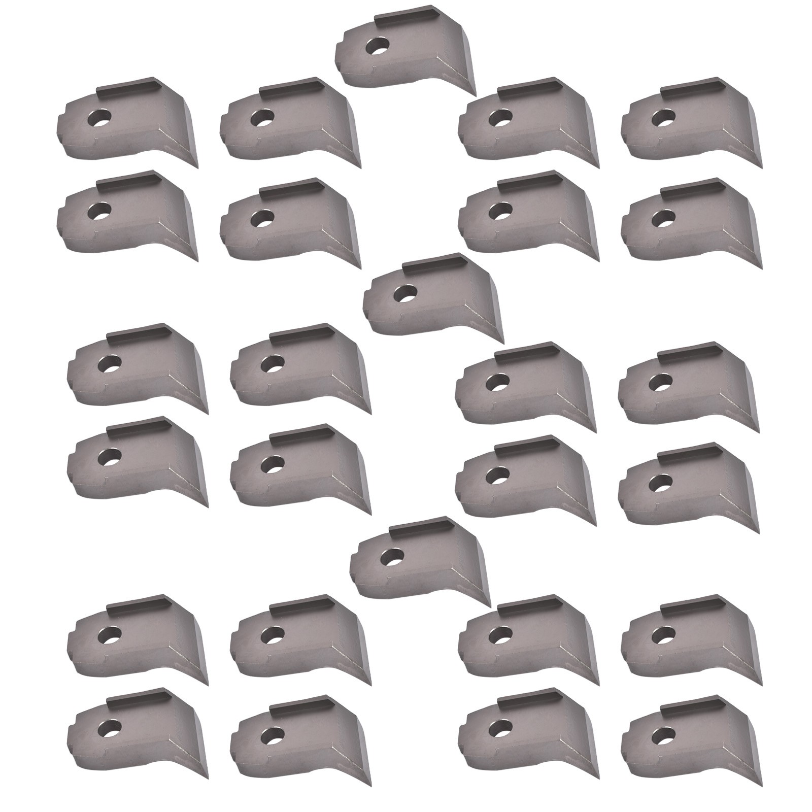 27Pcs F0010-3 Replacement Denis Cimaf Type 3 Teeth Silver Steel for DAH Series