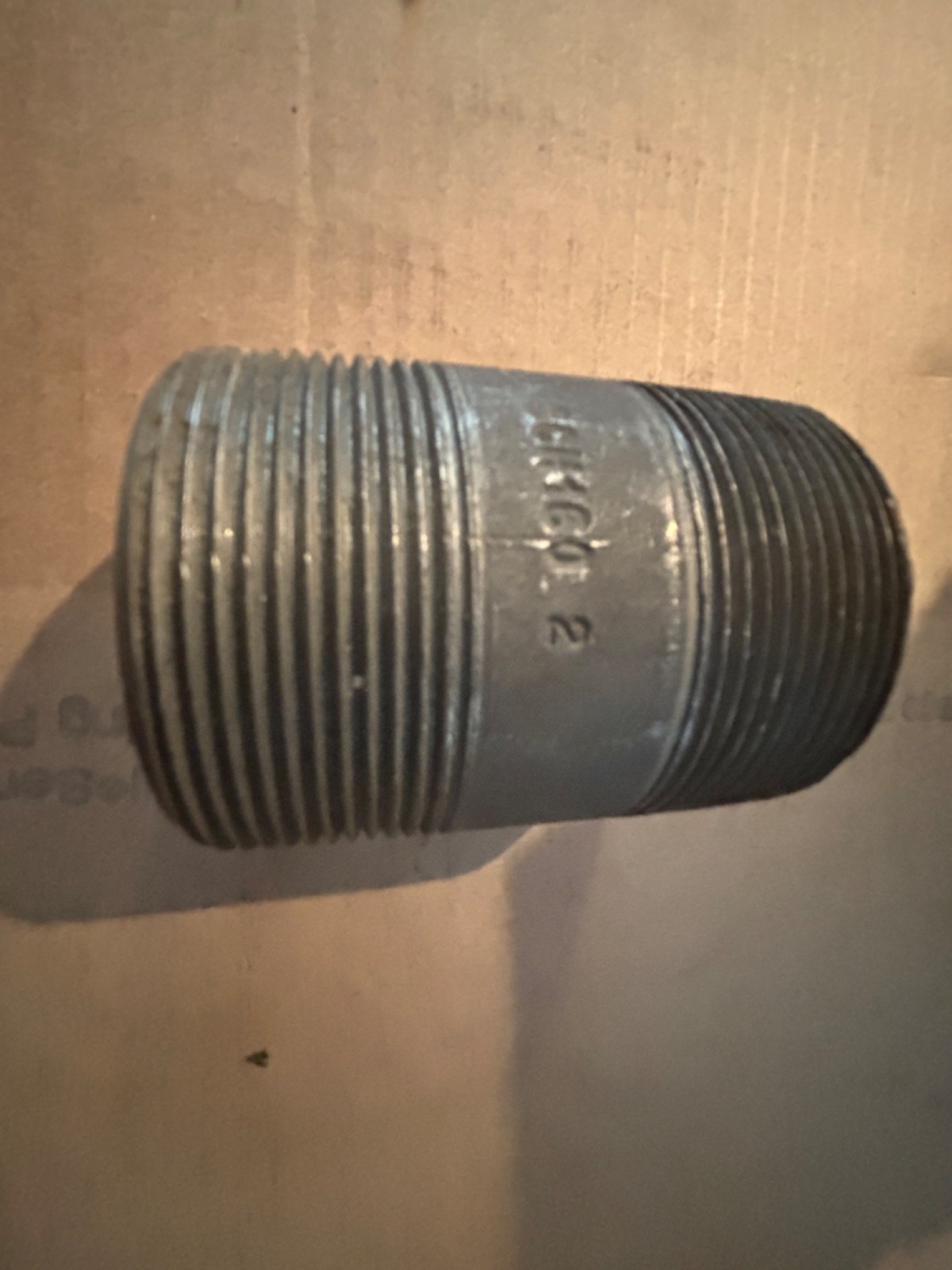 2 pcs lot 2” x 3” in. XXH A106B TBE Pipe Nipple, Seamless Black Steel, Sch 160