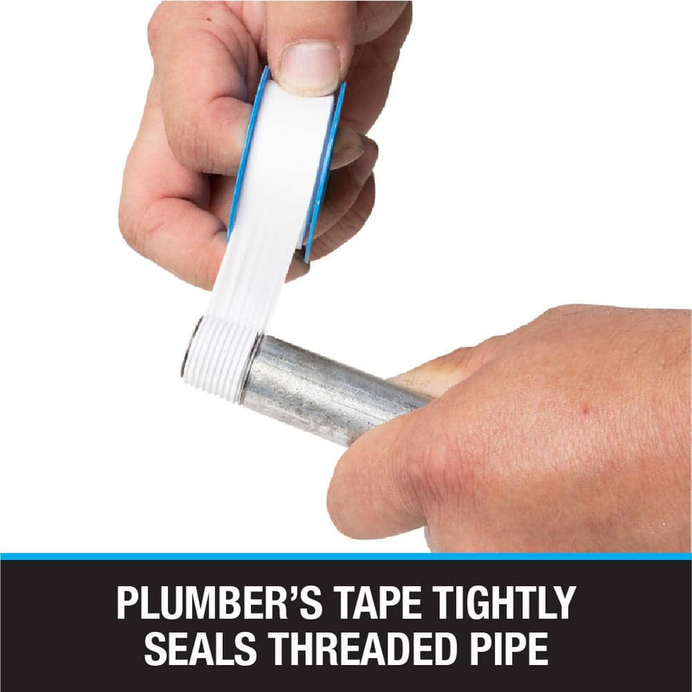 Harvey Thread Sealing PTFE Plumber’s Tape 1/2 In. X 260 In. Plumbers Tape
