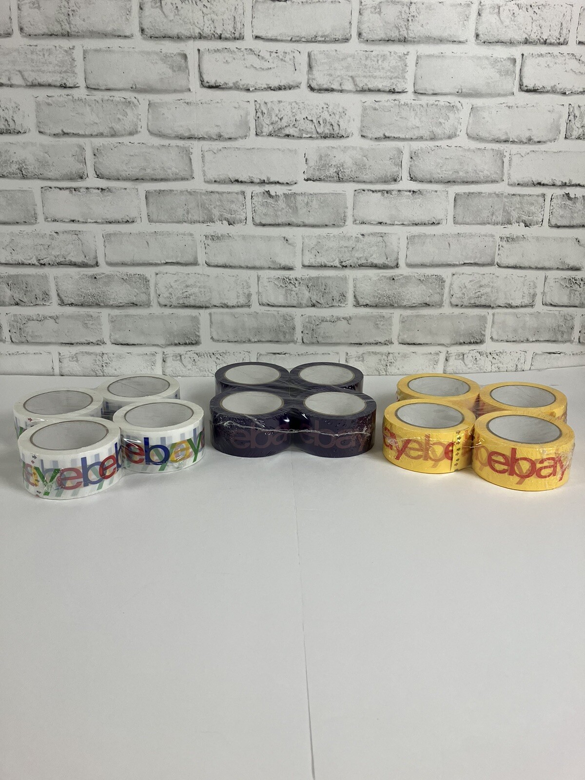 4 Rolls Official Ebay Packing Tape (3 Colors to Choose From) 2″ Wide x 75 yards