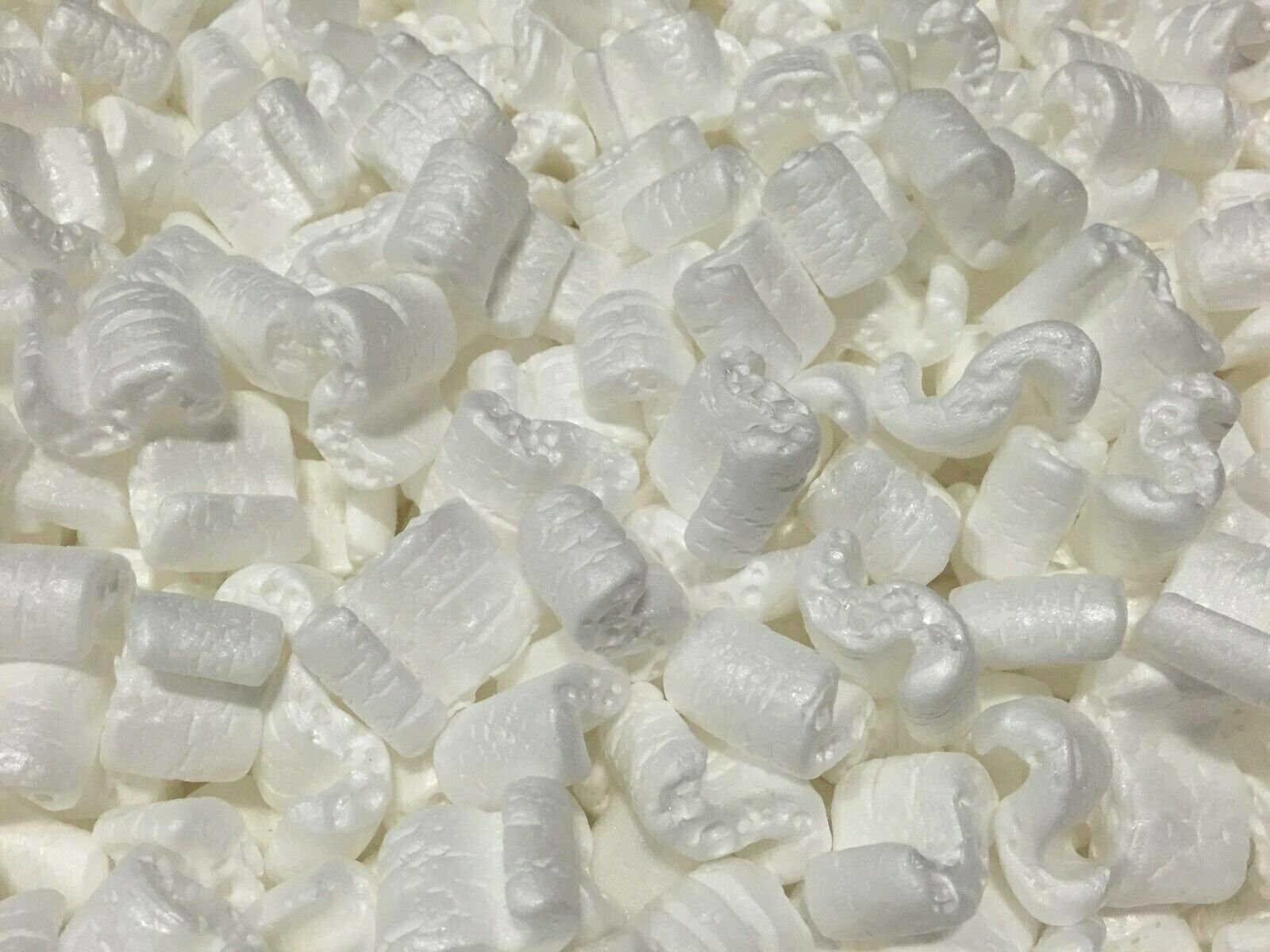 Packing Peanuts Shipping Anti Static Loose Fill 60 Gallons 8 Cubic Feet White