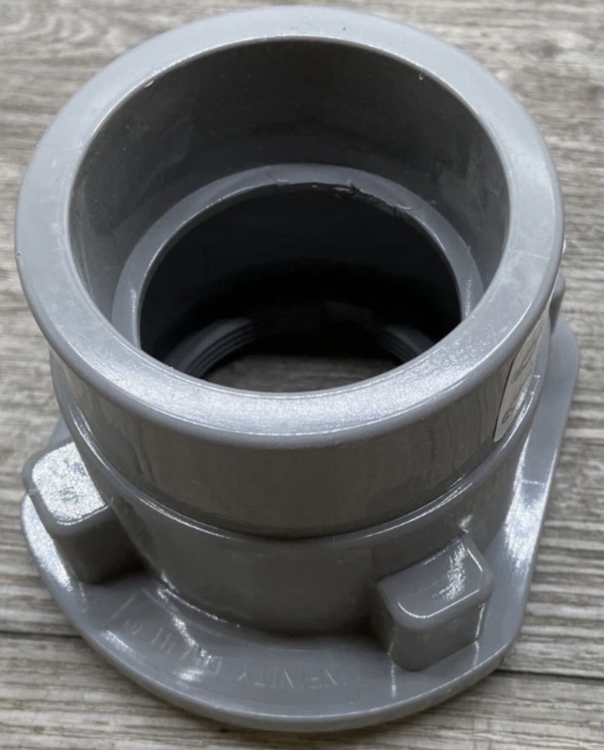 Infinity Drain CDP 22 Clamp Down Drain PVC Throat 2” Outlet Gray