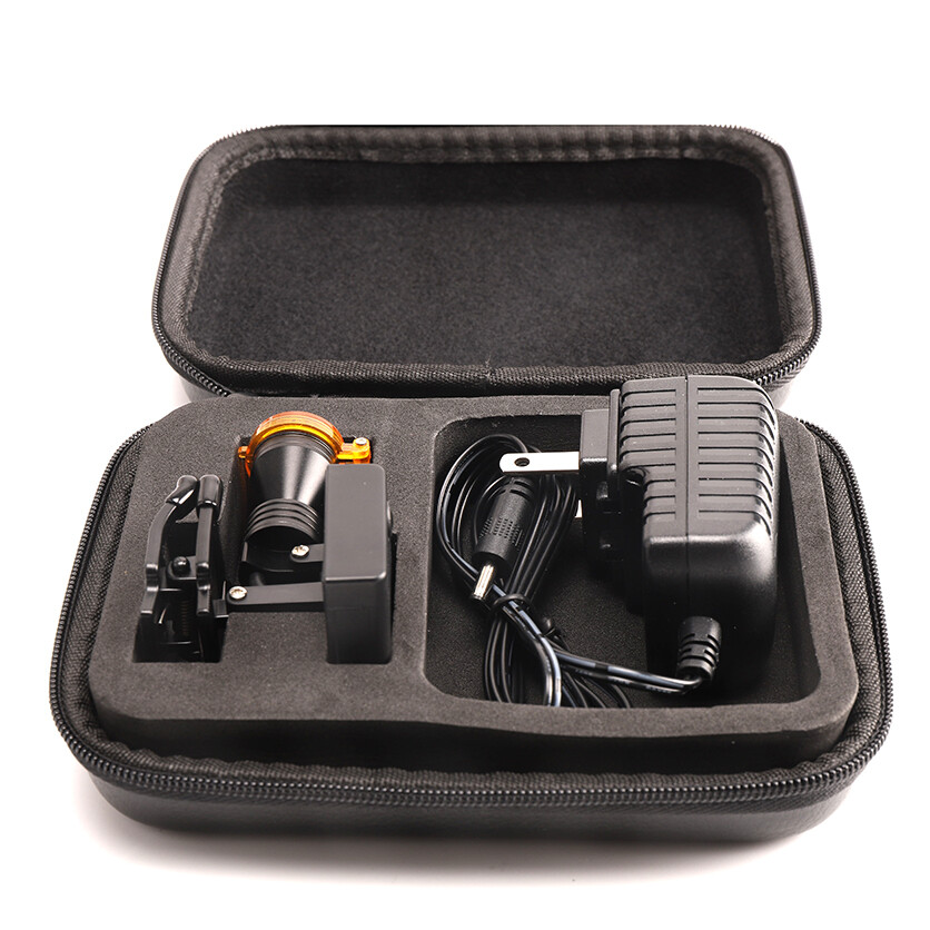 5W Led Dental Medical Wireless Head Light Clip-on Headlight with Optical Filter
