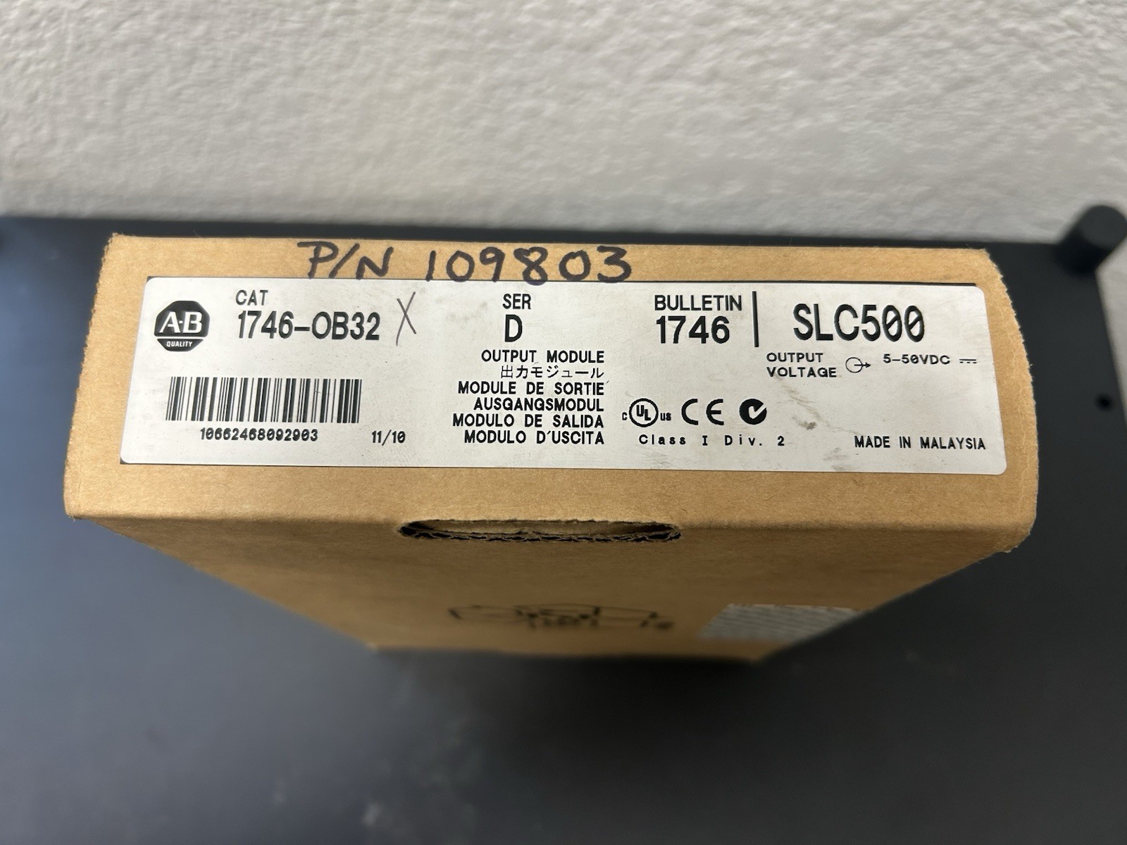 Allen-Bradley 1746-OB32 SLC 500 32-Channel Digital PLC Output Module