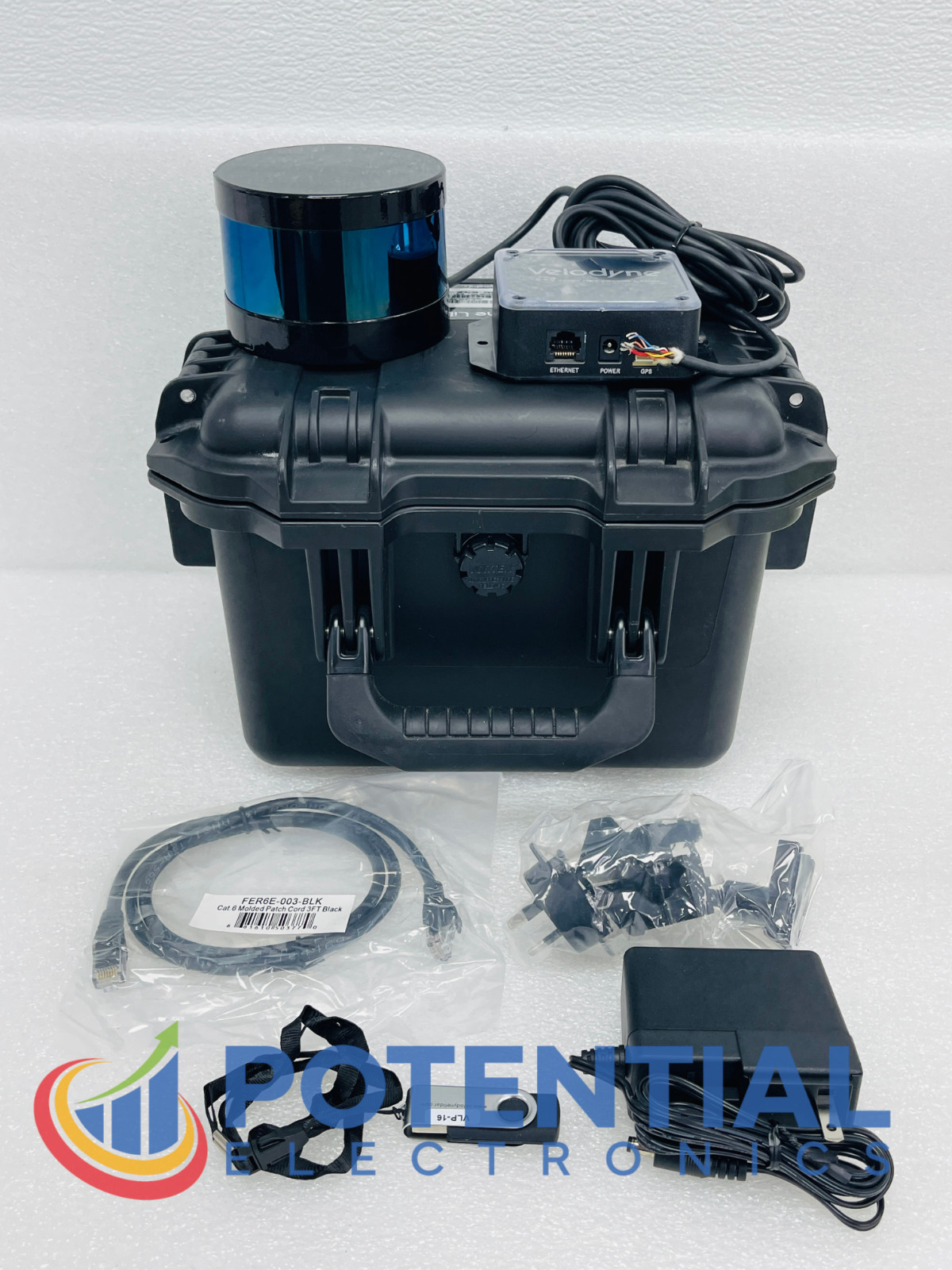 LITTLE USE – Velodyne VLP-16 LiDAR Sensor Puck LITE Kit Model With Case