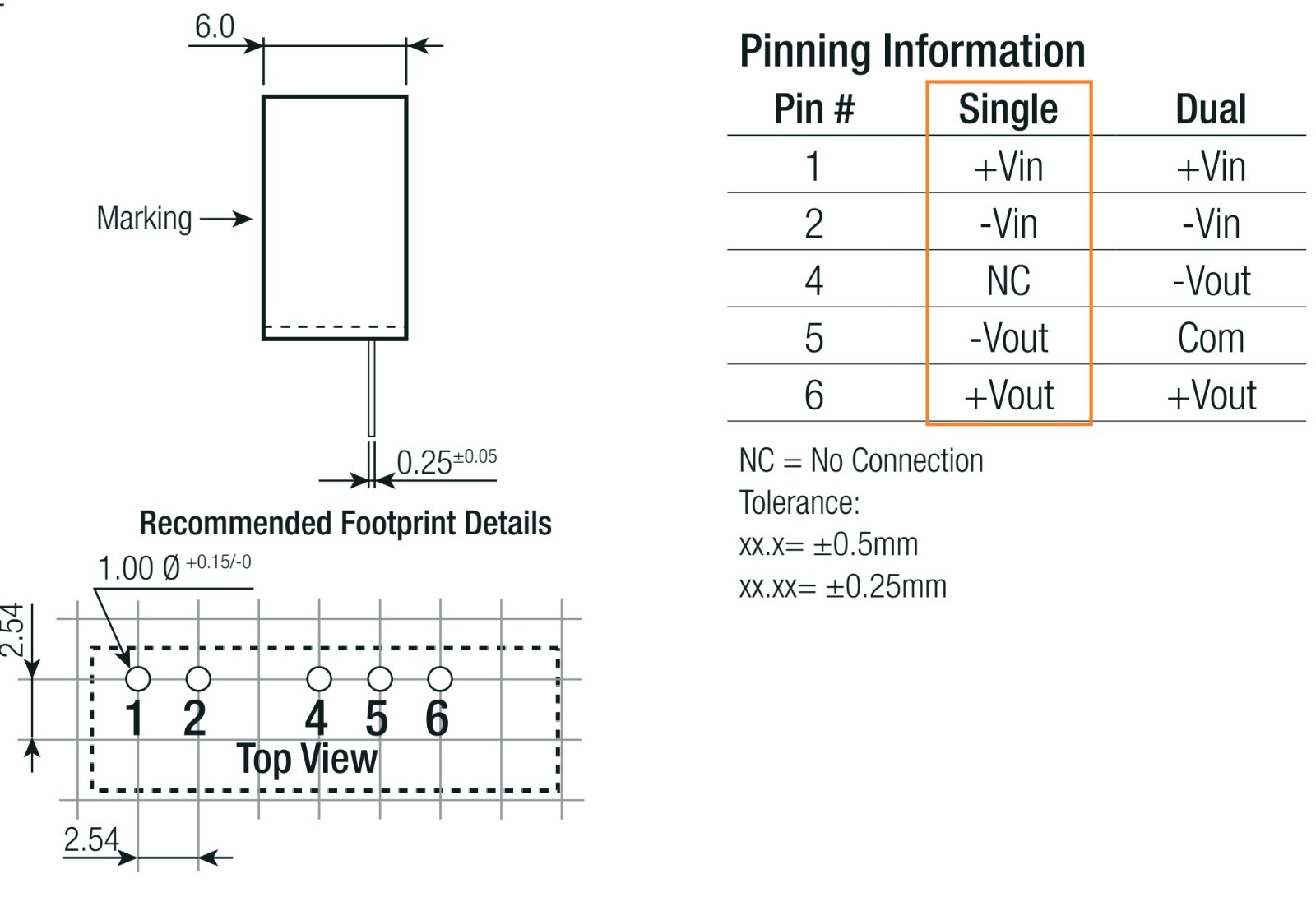 1 pc RB-1205S/HP 12v TO 5v DC-DC converter, Isolated Output 10D3-1