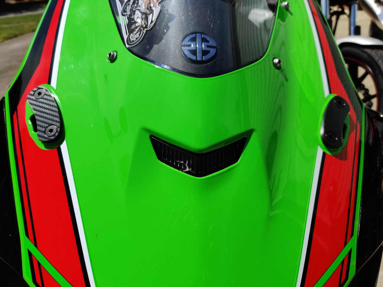 Kawasaki ZX10R (18-24) Mirror Block Off Plates
