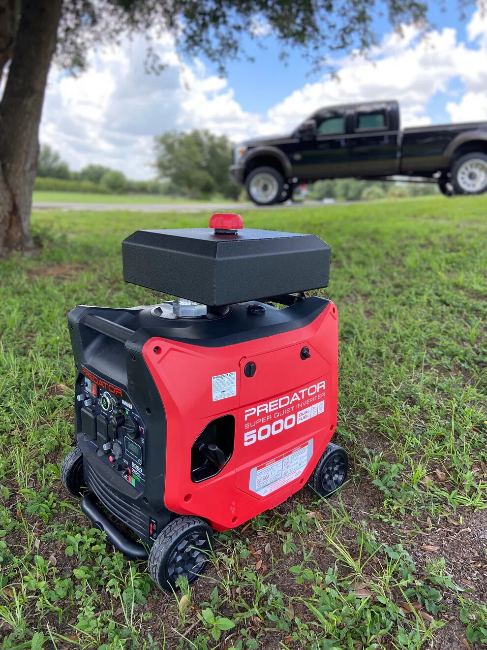 Predator Generator gas tank extended run time kit auxiliary fuel tank 5000