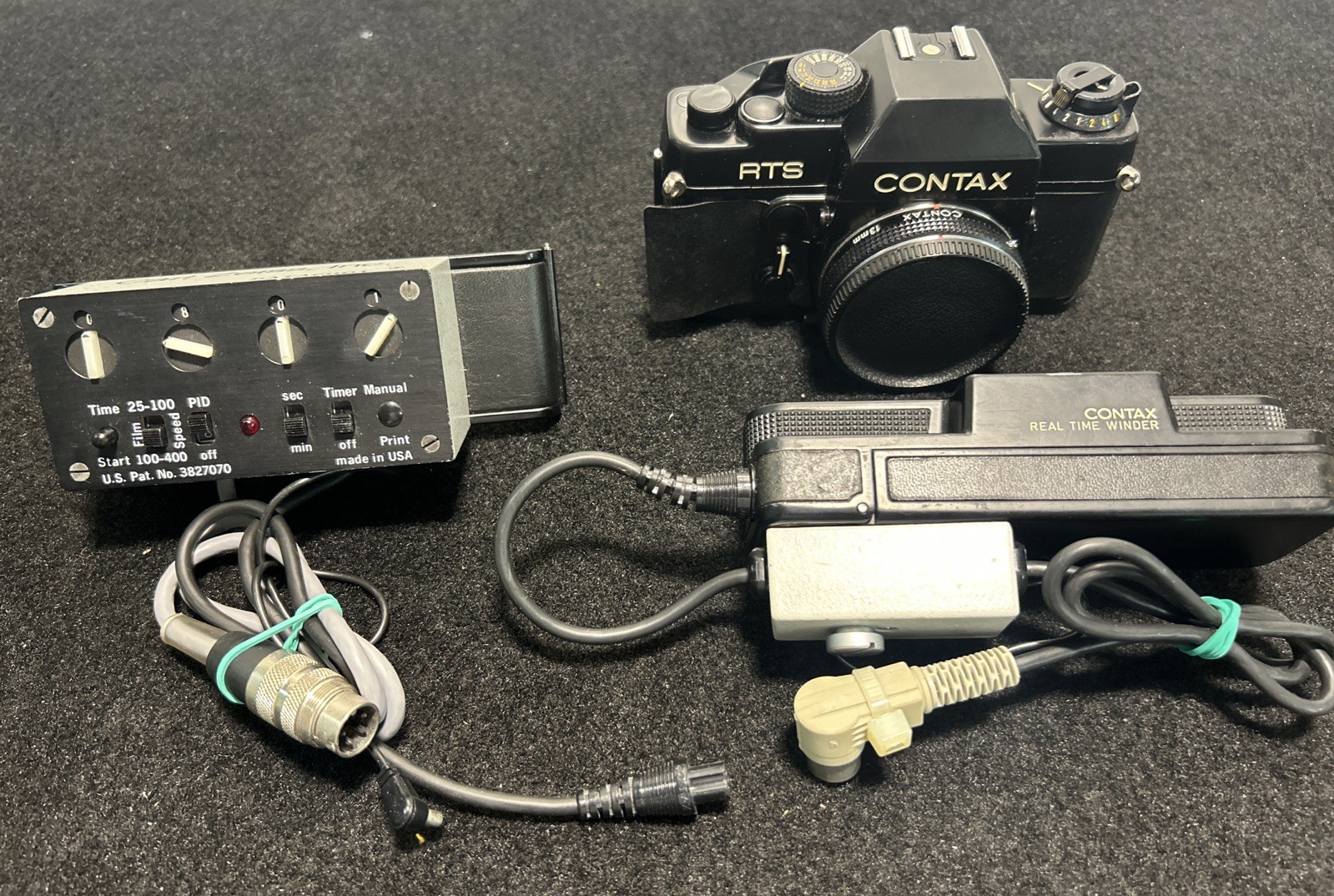 CONTAX RTS w/ Carl Zeiss DATAPHOT 310-490 Camera Data Attachment