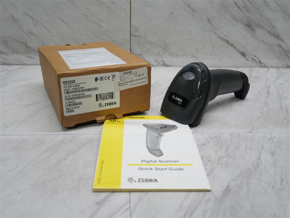 NEW Zebra DS2208 Series Handheld 1D and 2D Imager! DS2208-SR00007ZZWW