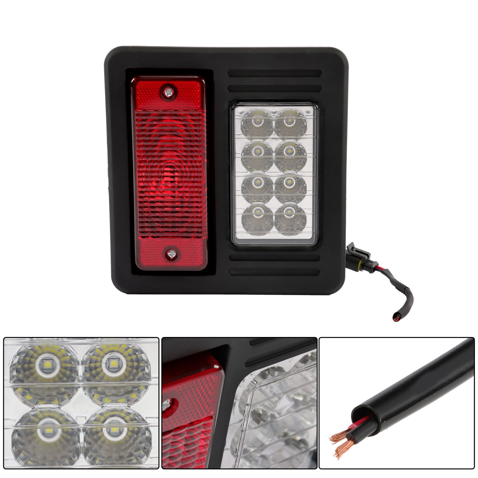Front & Rear LED Light Kit For Bobcat S130 S150 S160 S175 S185 S740 S160 S175