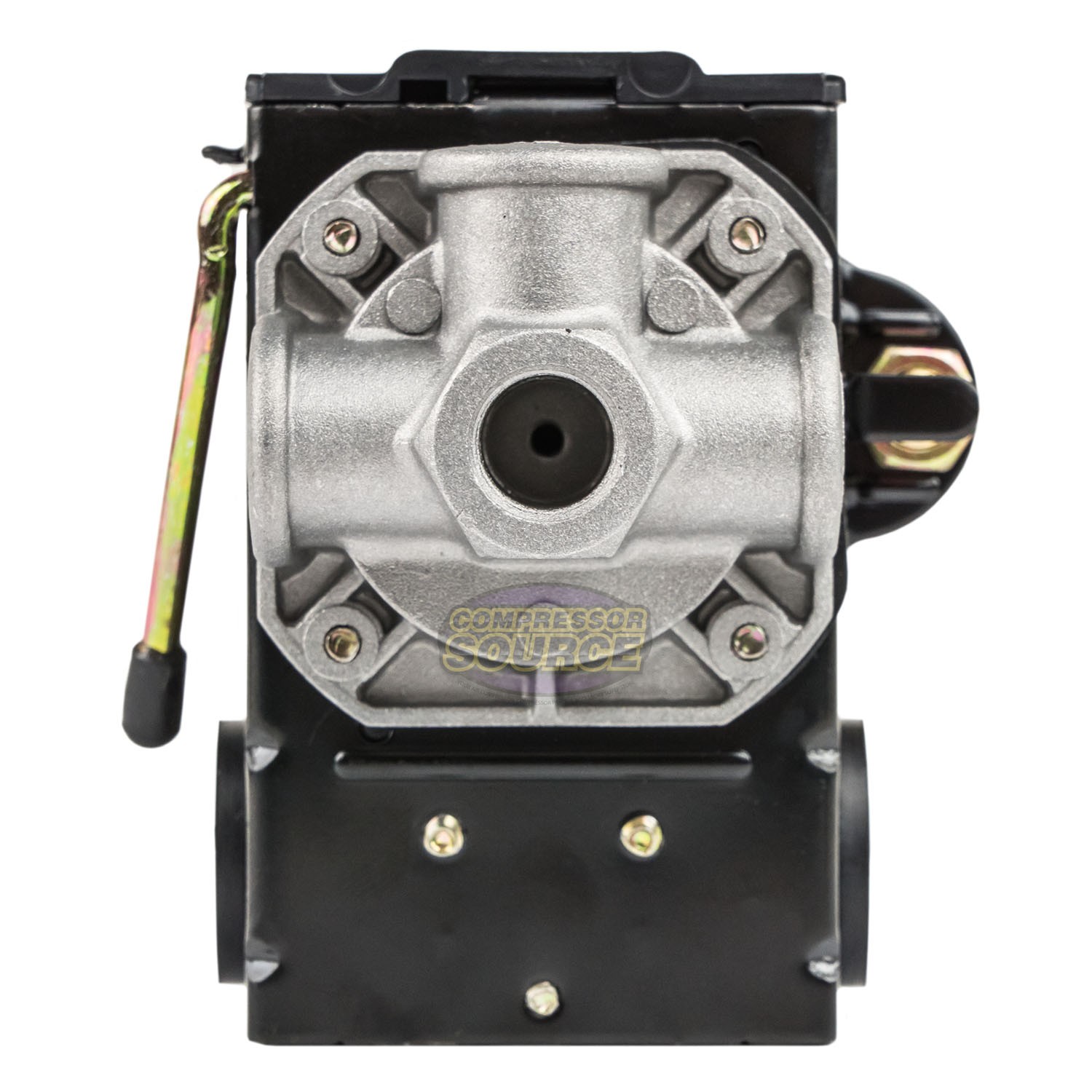 Heavy Duty 25 Amp Air Compressor Pressure Switch Control Valve 95-125 PSI 4 Port