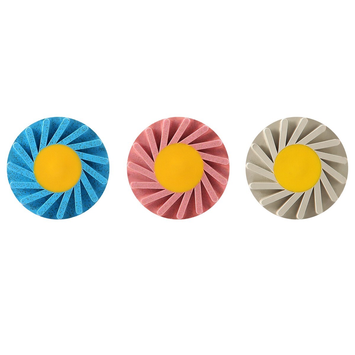 AZDENT Dental Zirconia Grinding Polishing Wheel Kit For RA 2.35mm Rubber Diamond