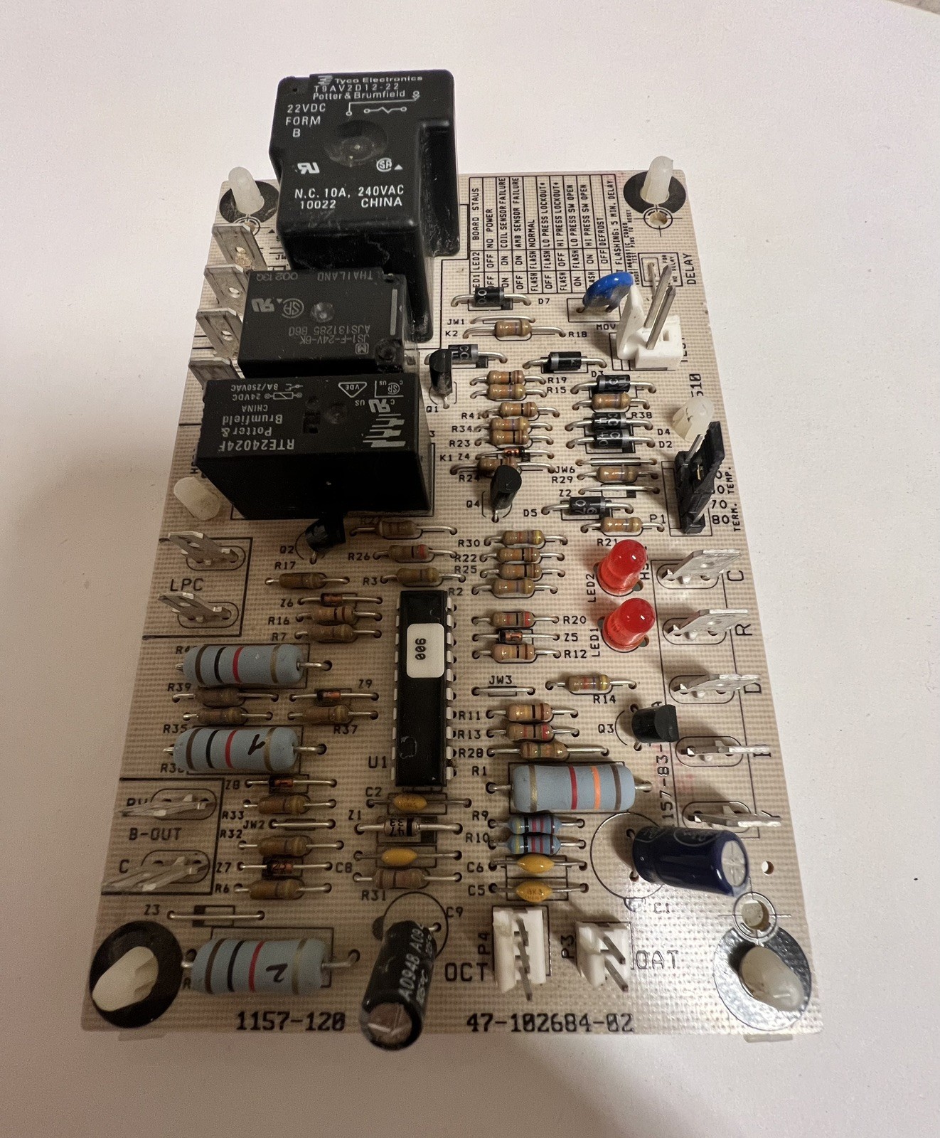 Rheem Ruud Control Board 1157-121 47-102684-08
