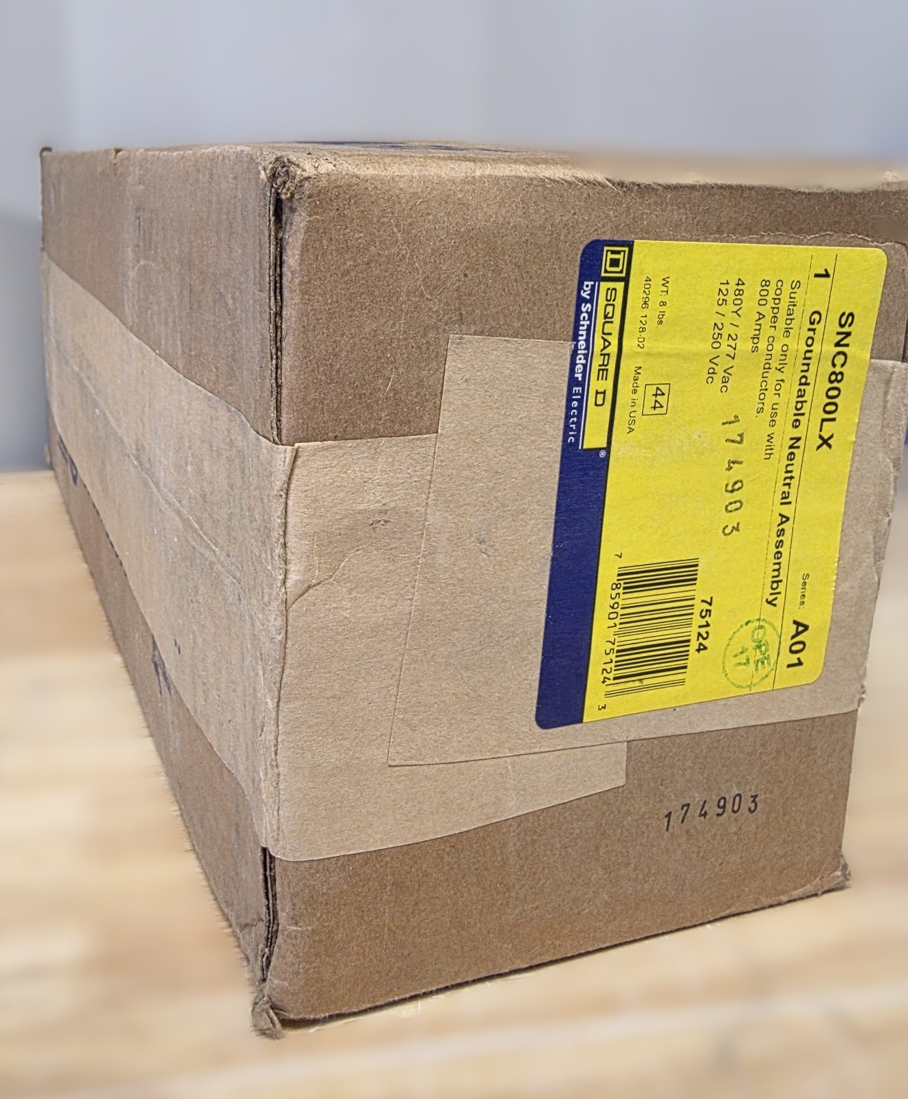 Square D SNC800LX Neutral Assembly Kit