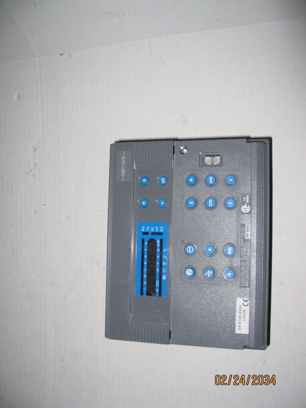 Johnson Controls Metasys DX-9100-8454 Controller T10