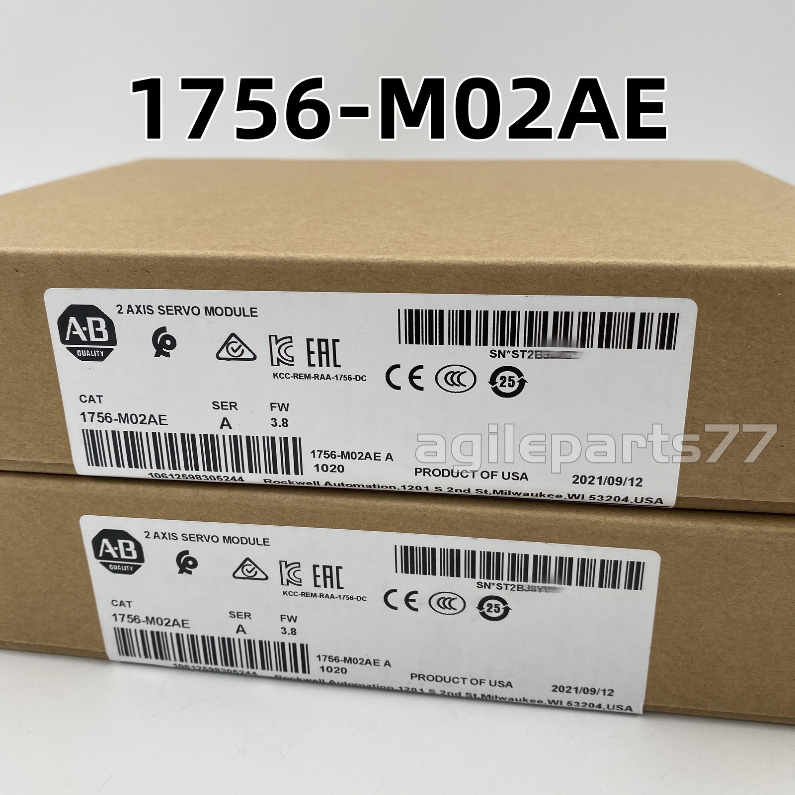 1756-M02AE AB ControlLogix 2-Axis Analog Servo Module 2023 New factory Sealed TX