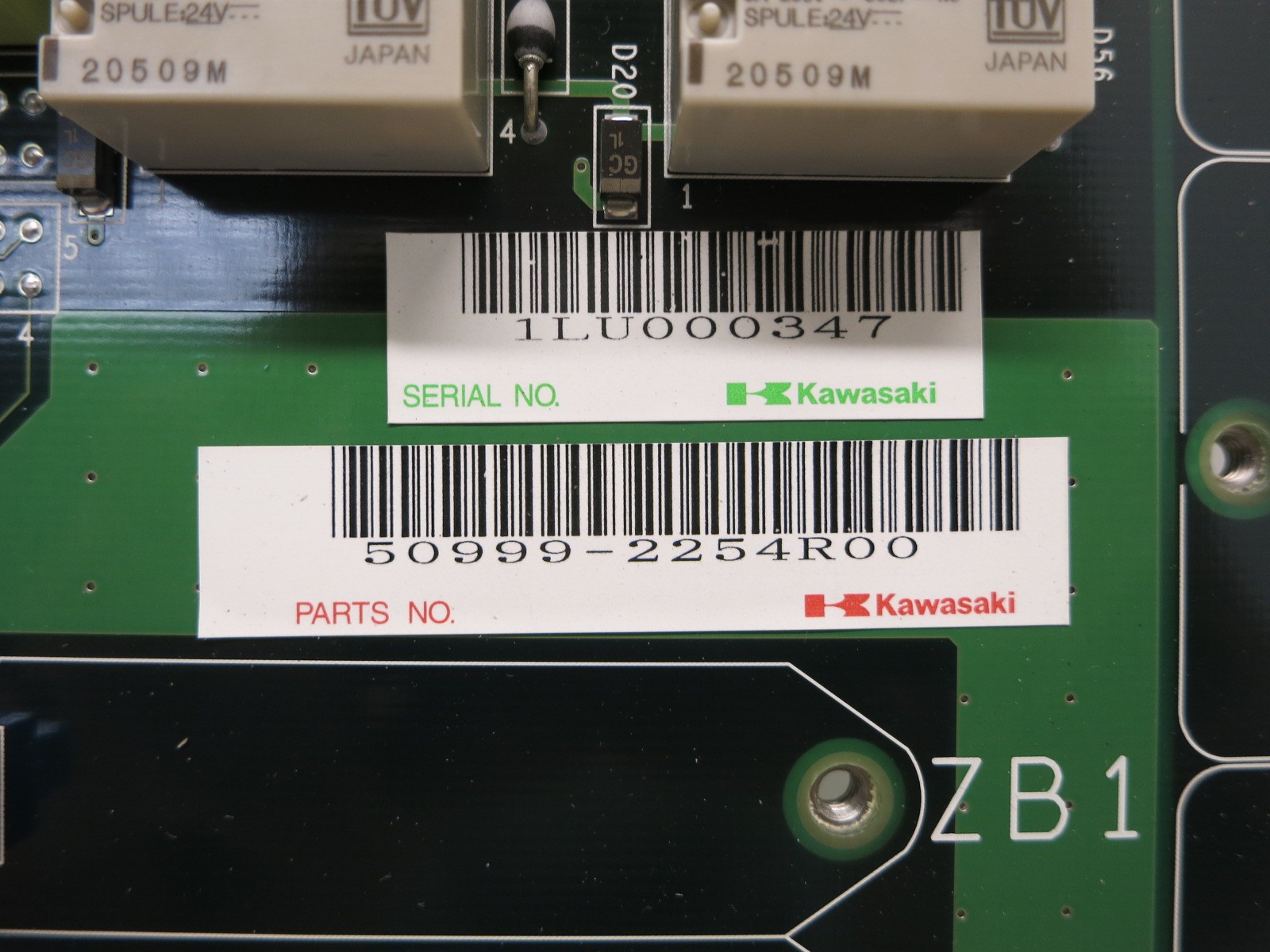 Kawasaki 50999-2254R00 1LU-42 Servo Amplifier Robotic Drive Unit Control Board