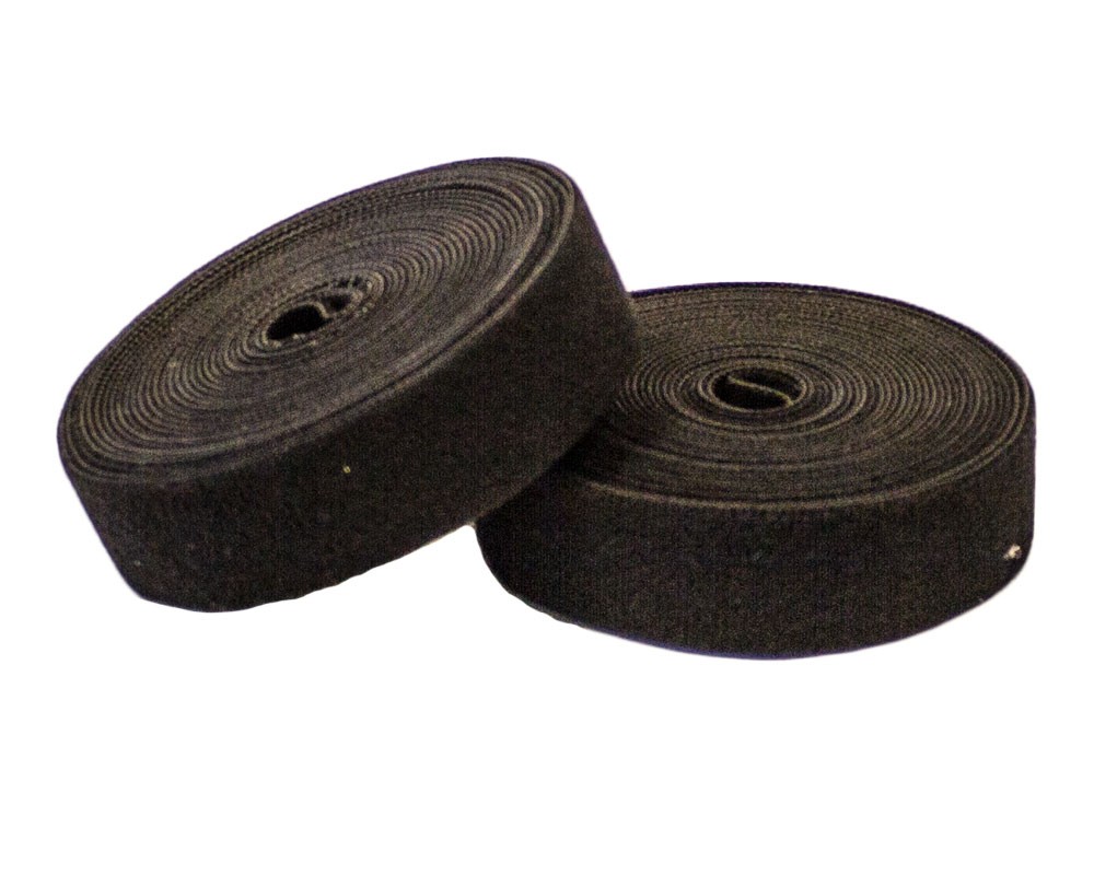 1″ Inch Roll Hook and Loop Reusable Cable Ties Straps 5M 15ft 3 Pack