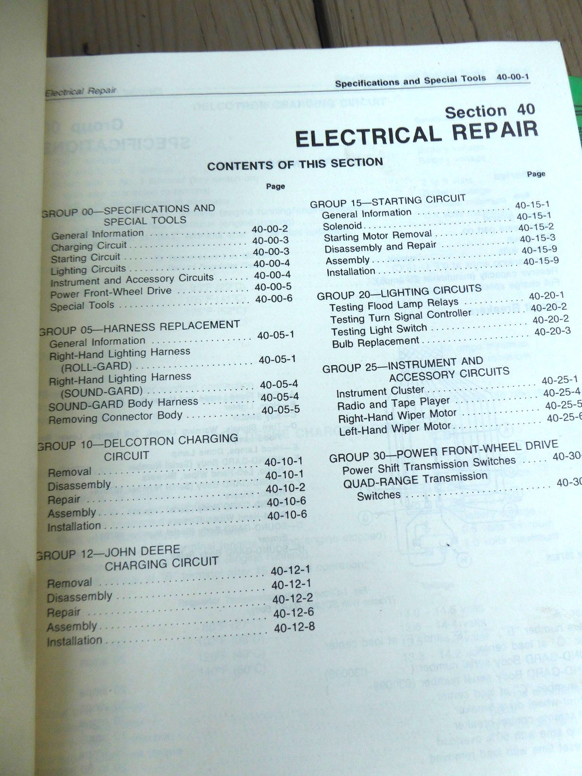 1977 John Deere 4640, 4840 Tractor Service Technical Manual Repair Shop Binder