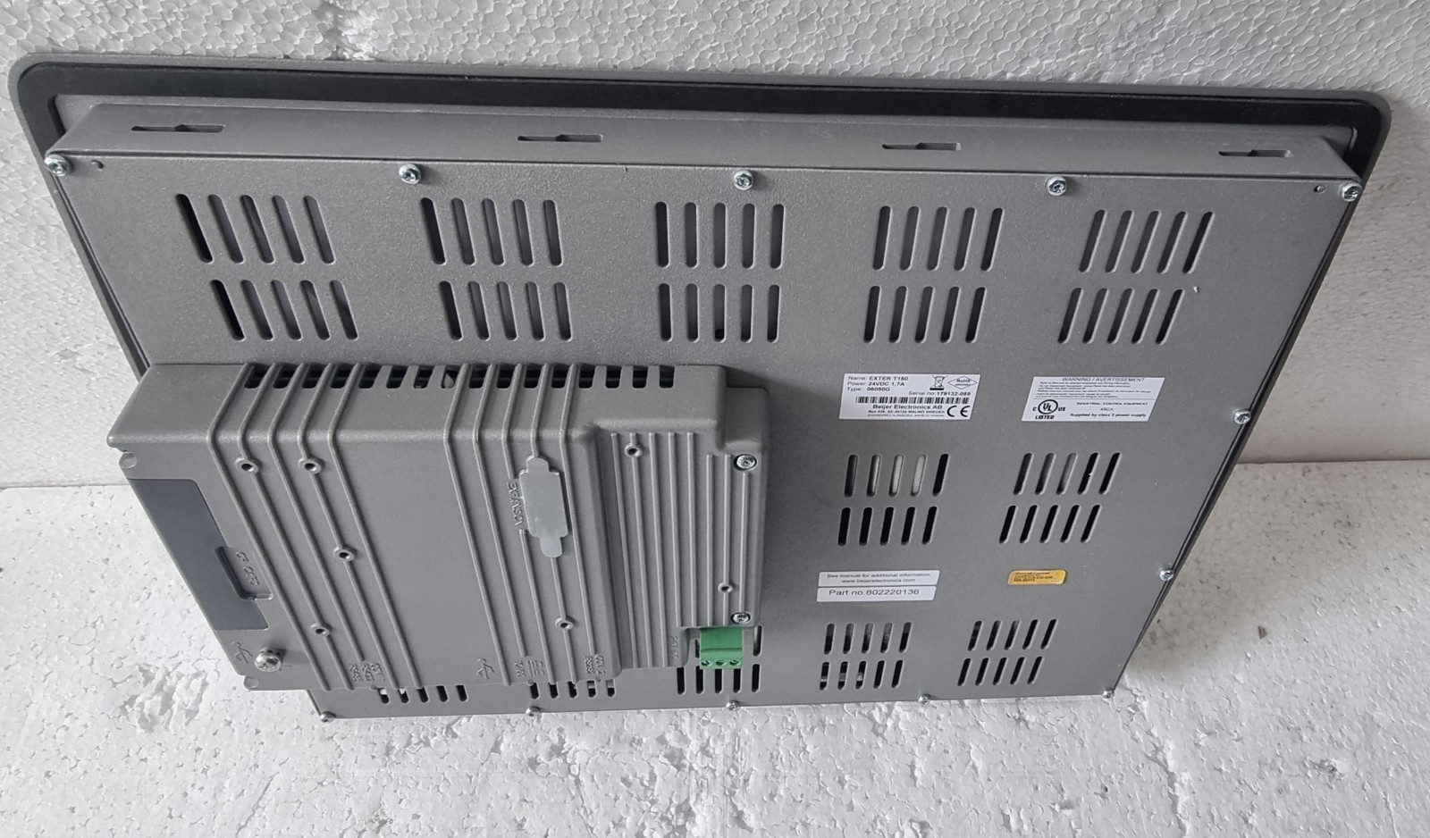 BEIJER ELECTRONICS EXTER T150 PART NUMBER : 06050G HMI DISPLAY