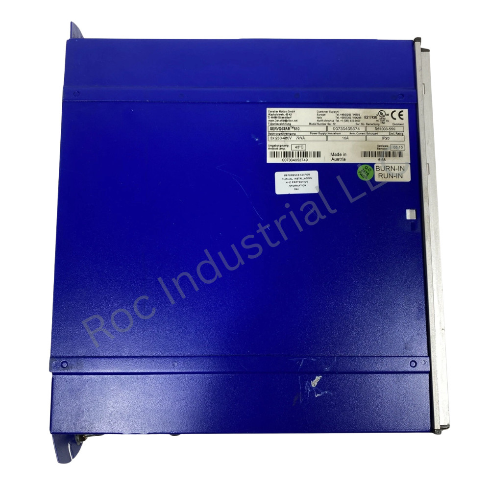 KOLLMORGEN SERVOSTAR610 S61000-550 SERVO DRIVE S61000550 OVERNIGHT SHIPPING