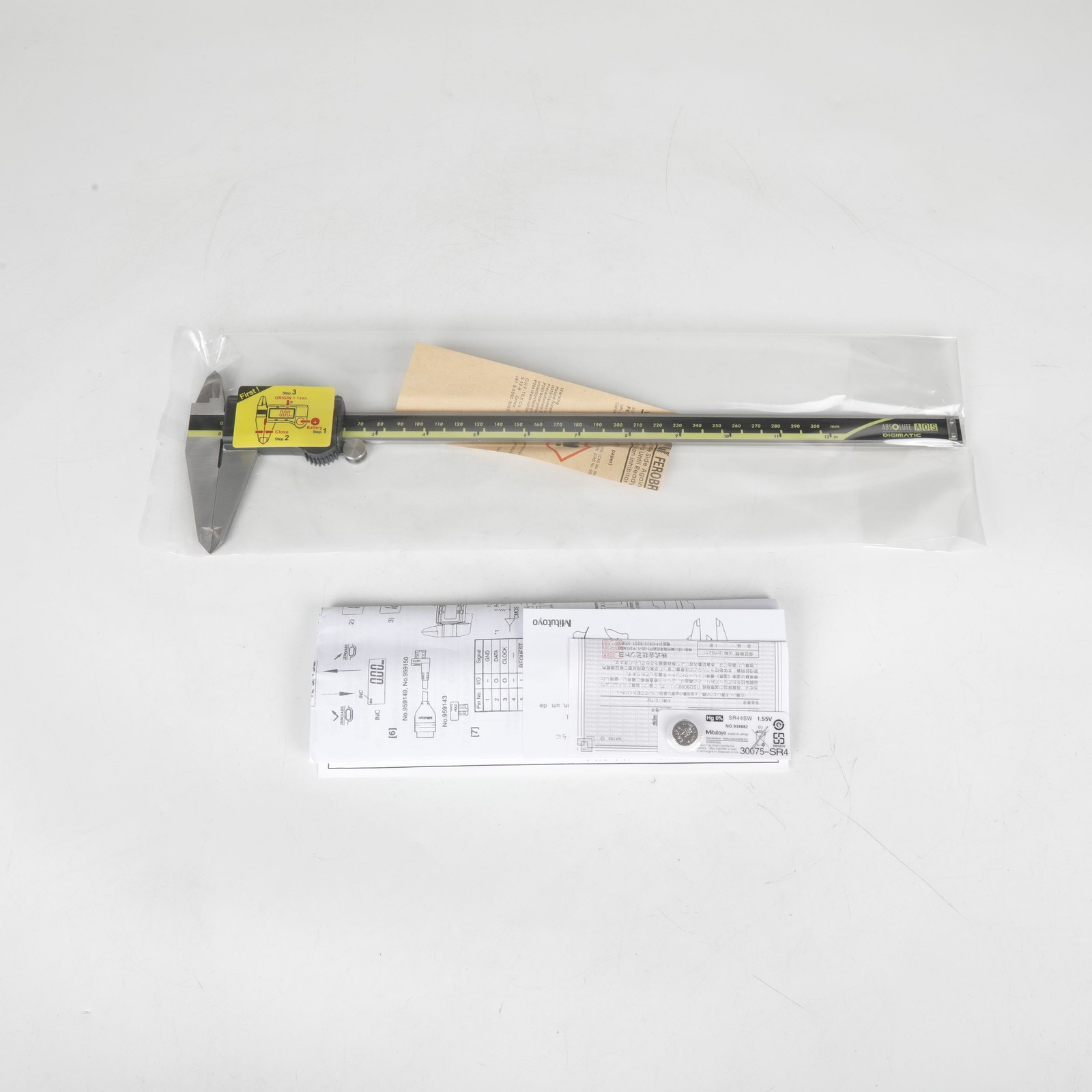 500-193-30 New Mitutoyo 300mm/12″ Absolute Digital Digimatic Vernier Caliper
