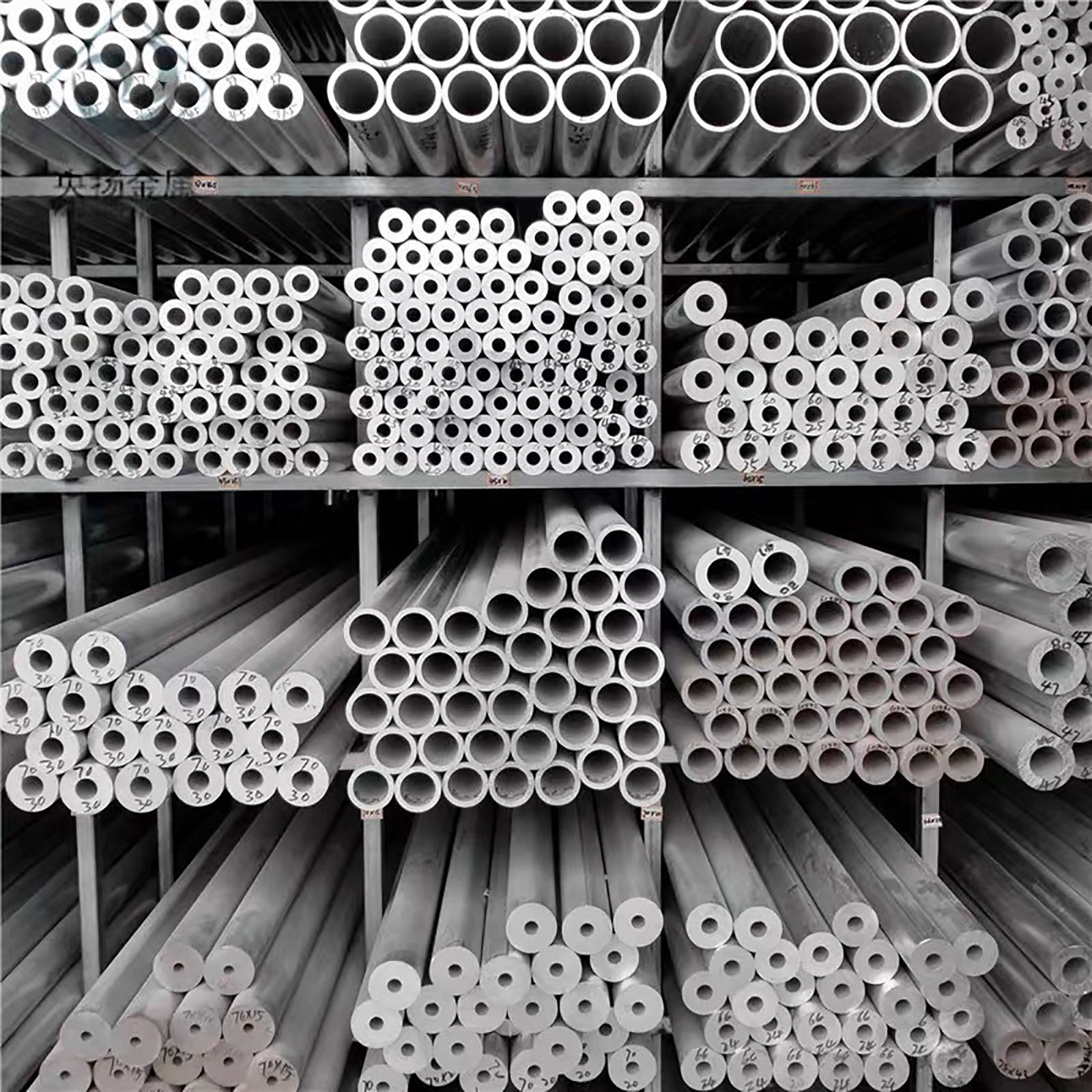 Aluminium Round Tube 0.2-9mm Thickness 1.5-22mm OD Straight 500mm long 6063 Tube