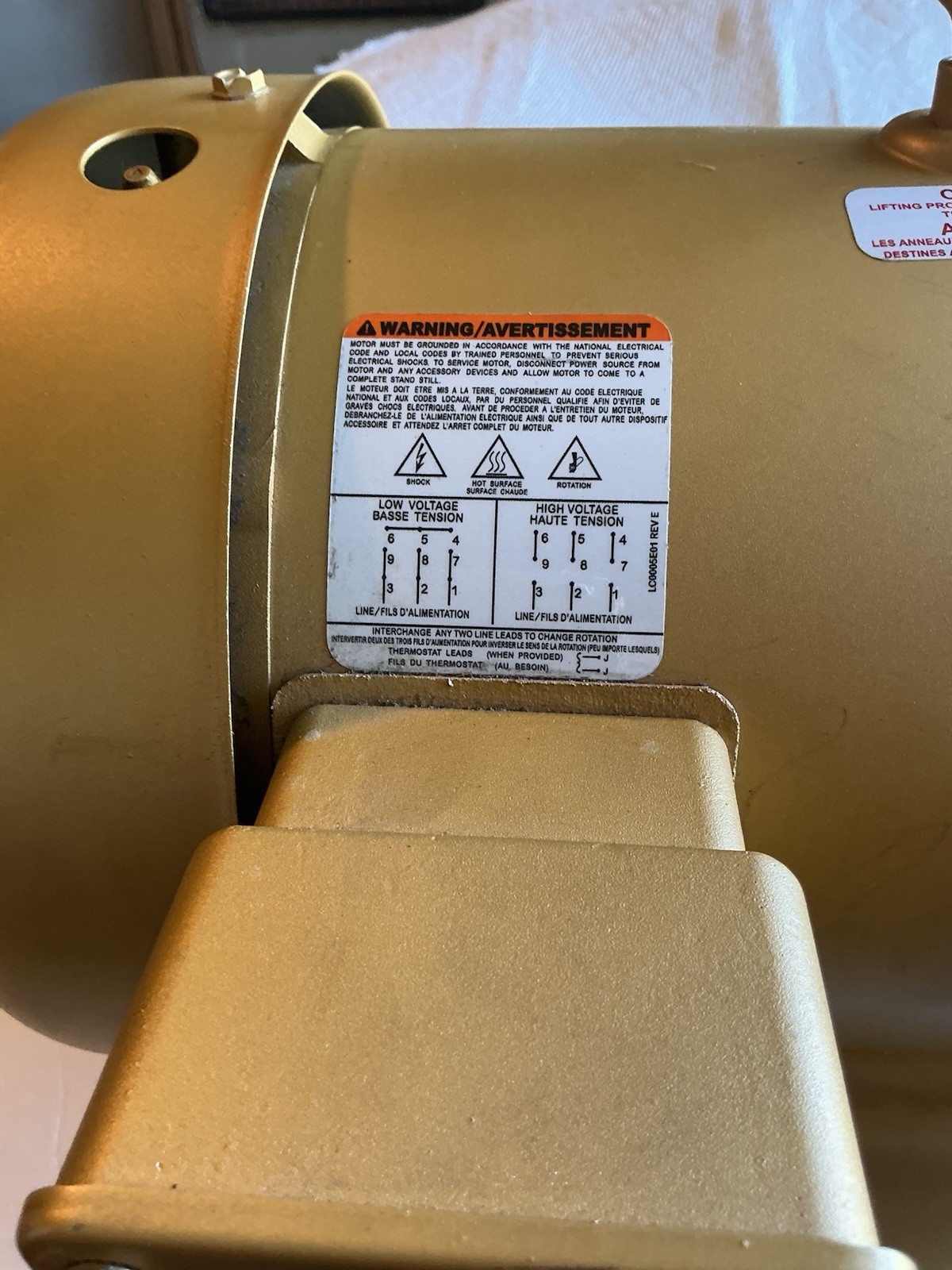 BALDOR-RELIANCE # EM3611T /3HP,230/460 3PH,1760 RPM, 182T FRAME, SUPER-E MOTOR.