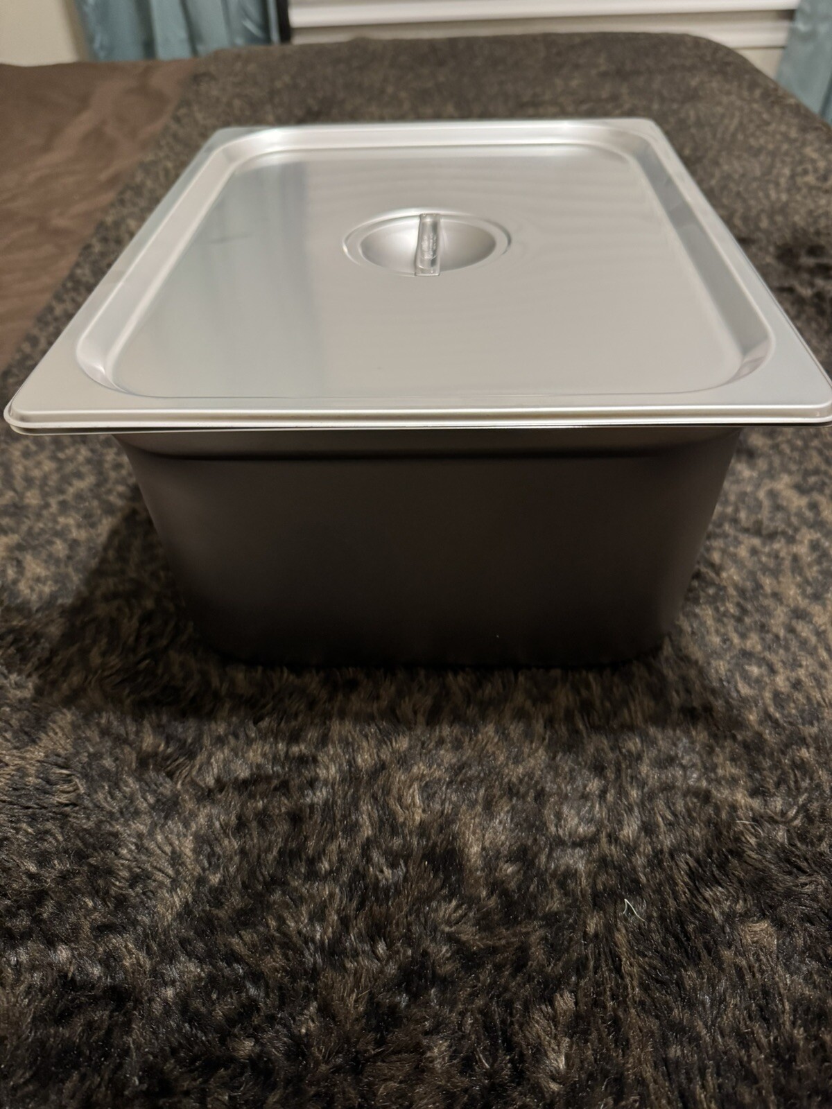 Winco 1/2 Steam Pan 6” And Cover Combo