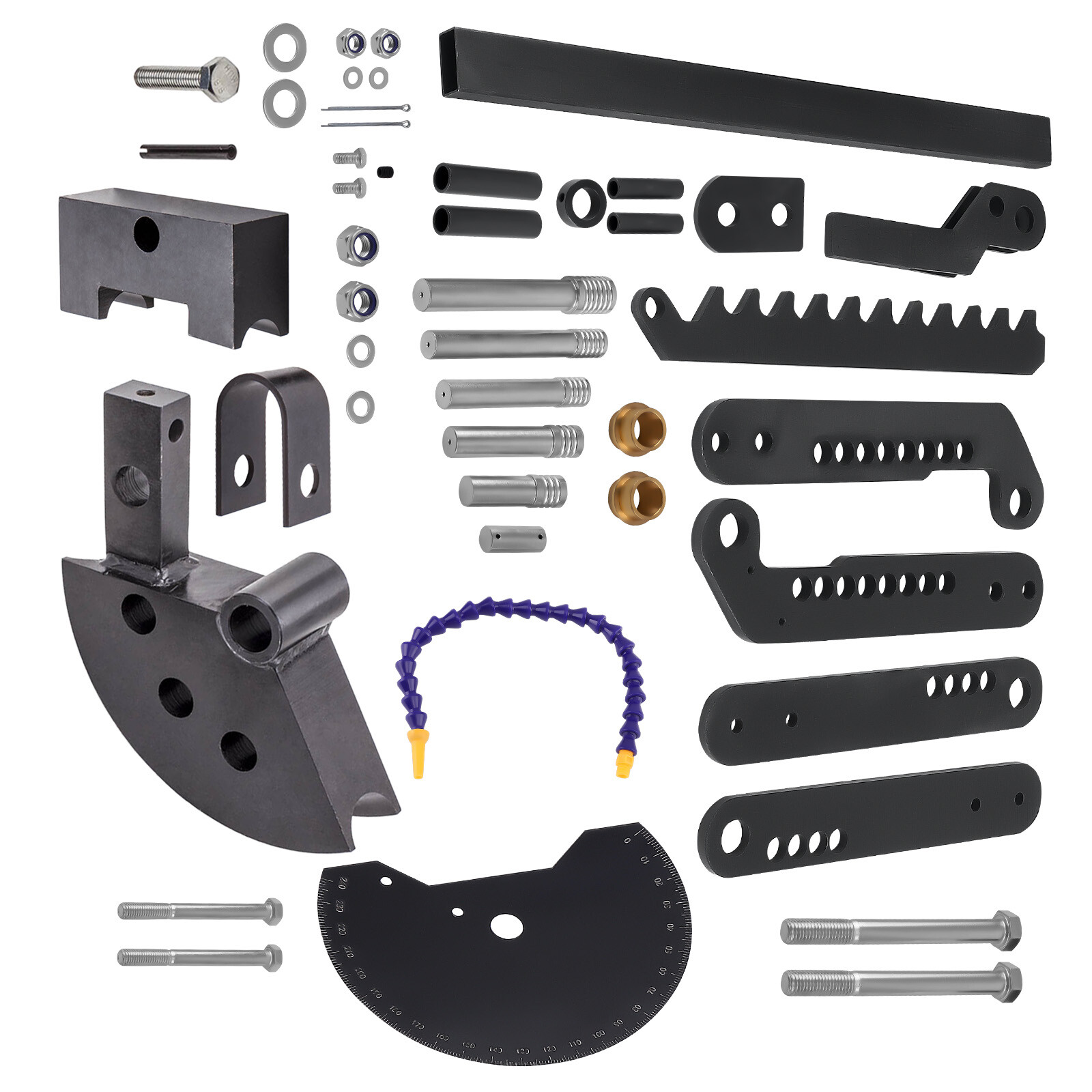 Ratcheting Manual Pipe and Tubing Bender & 1-5/8″ X 5″ 120 Degree Tubing Die Set