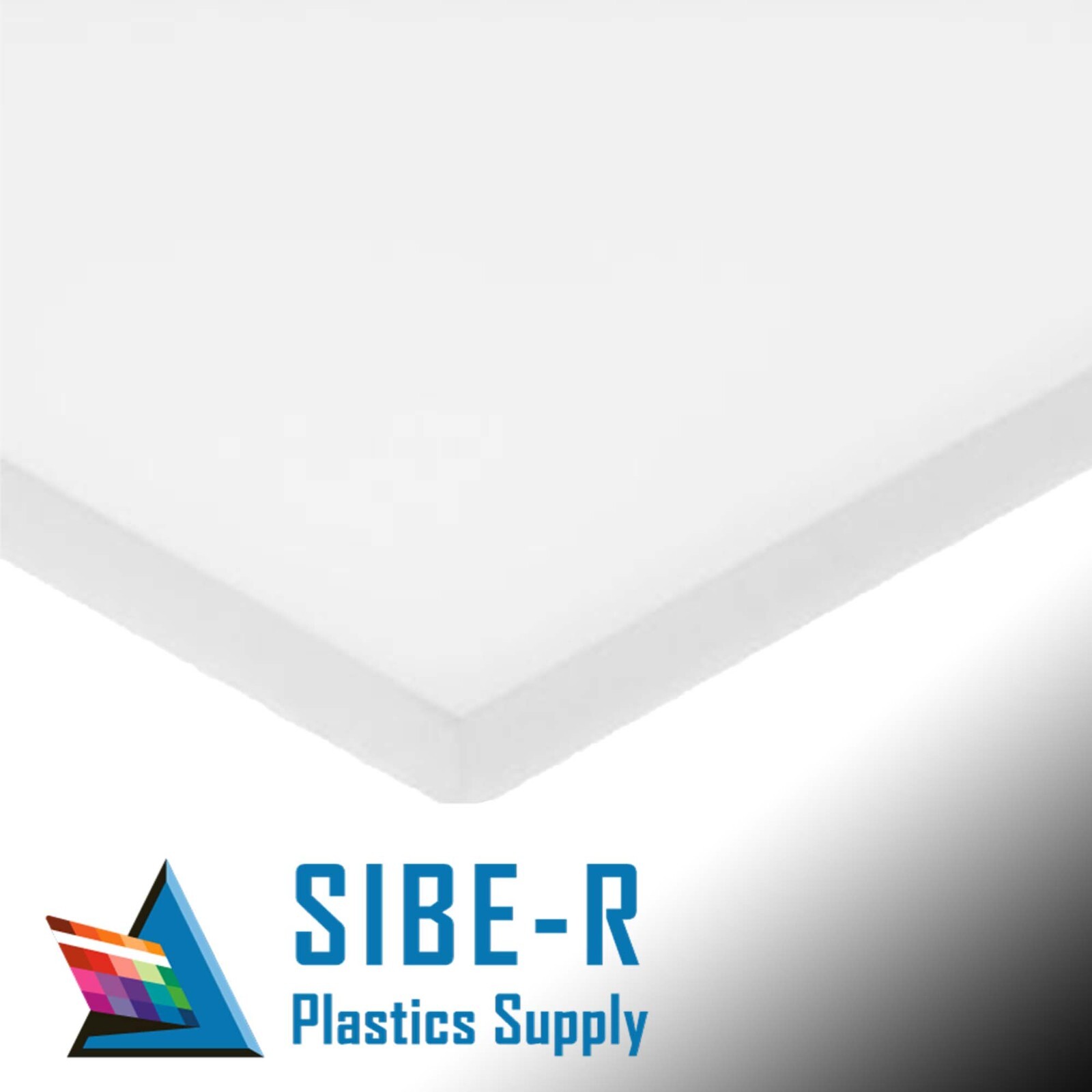 High Density Polyethylene HDPE 3/8″ x 12″ x 24″ Plastic Sheet Natural Color