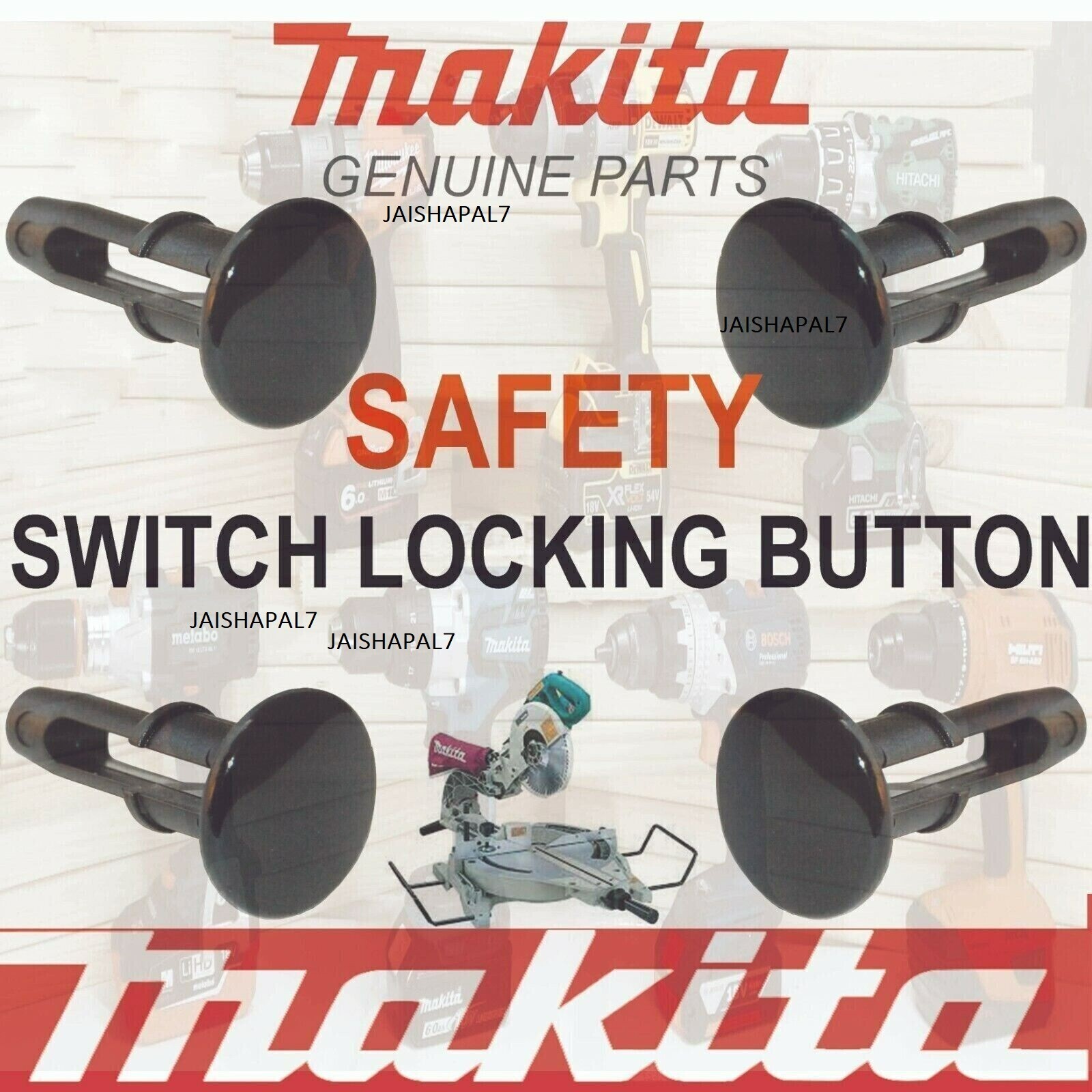 Makita Mitre Saw Safety Switch Locking LS1013 LS1013L LS1040 LS1040F – 411478-6