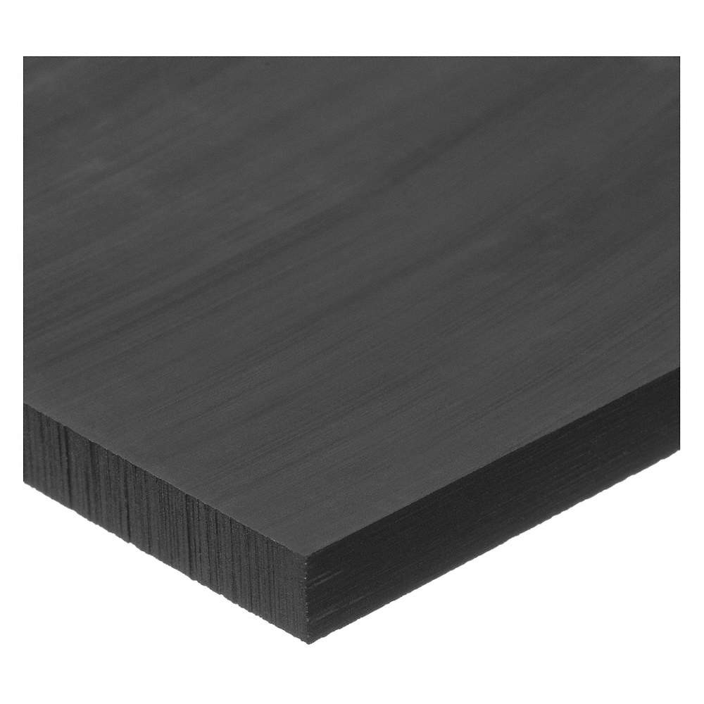 GRAINGER APPROVED BULK-PS-PE-924 PlstcSheet,HDPE,6″x6″,0.75″T,Blk,Opaque 60TL27