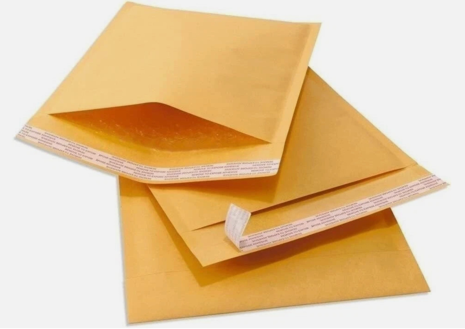 1000 #000 4×8 Kraft Paper Bubble Padded Envelopes Mailers Shipping Case 4″x8″.