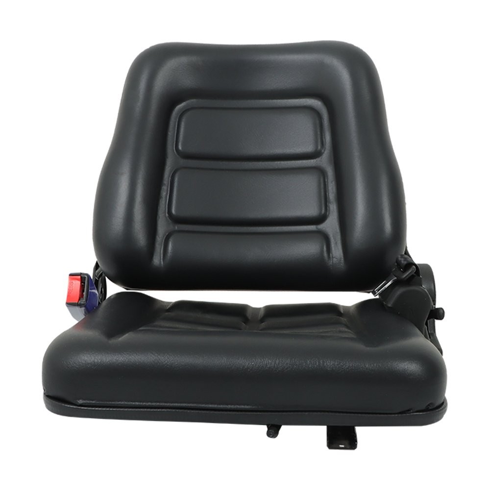 Universal Adjustable Forklift Tractor Seat Suspension Seat w/Safety Belt