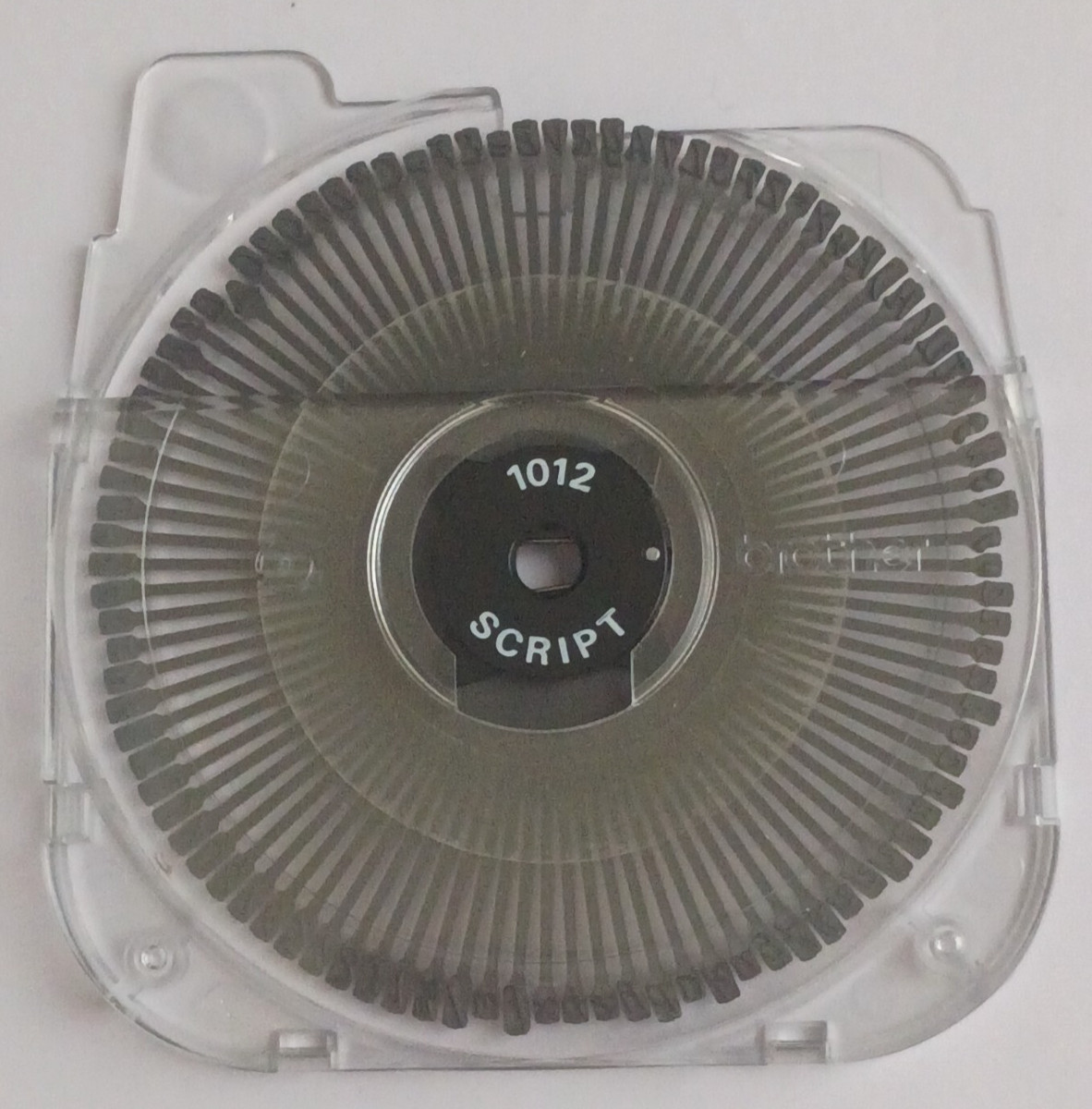 Brother 1012 English Script Cassette Daisy Wheel