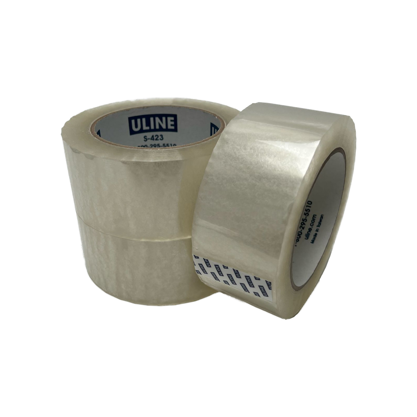 Uline S-423 2 Mil Packing Tape, 2″ x 110 yds (3 Rolls)