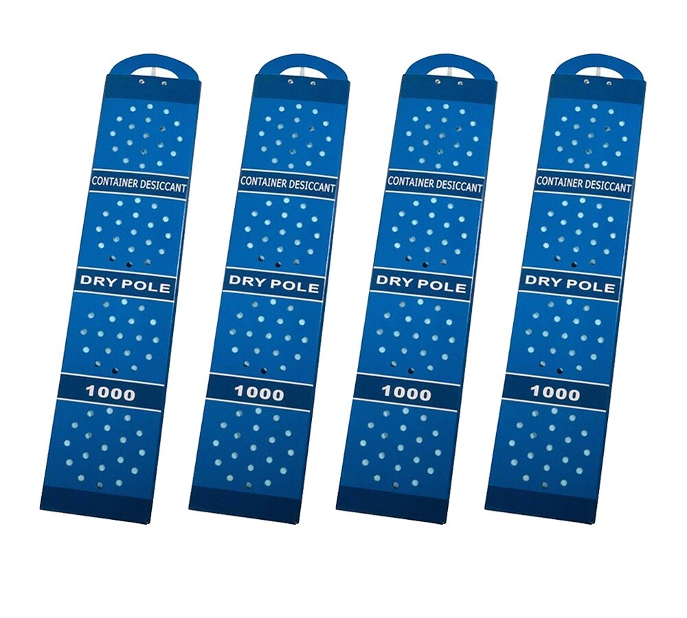 4Pk Shipping Container Desiccant Strip w/ Hanger – 60 Days Moisture Absorption