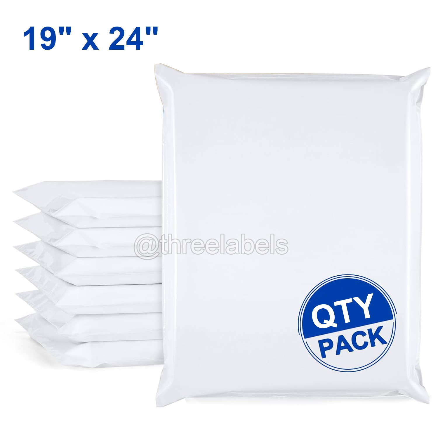 50-500 Poly Mailers Plastic Envelopes Shipping Bags 2.5 Mil Premium 19″ x 24″ US