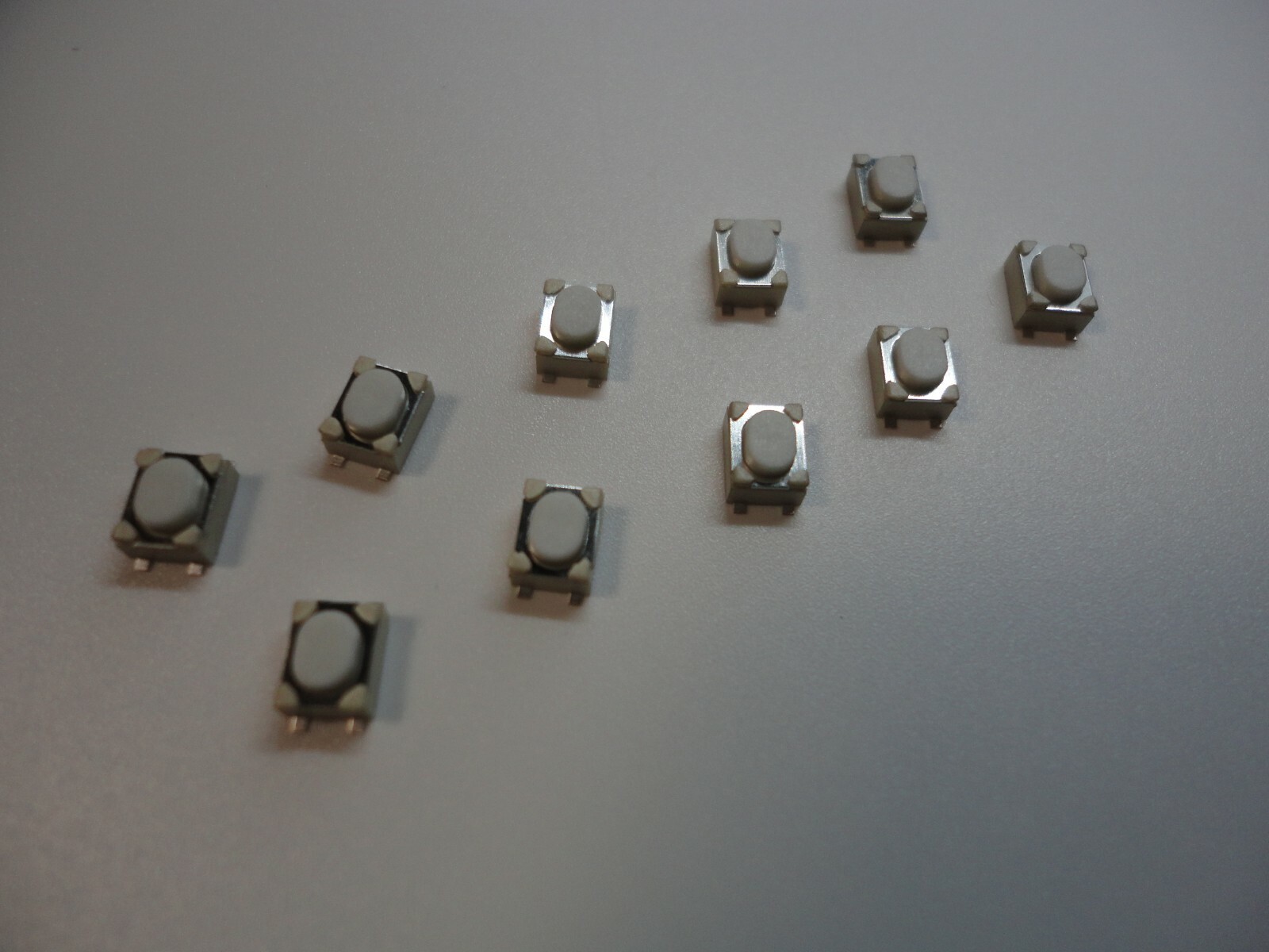 10 Pcs Pack Lot 3x4x2mm 4 Pin Momentary Push Tactile Micro Nano Switch Buttons