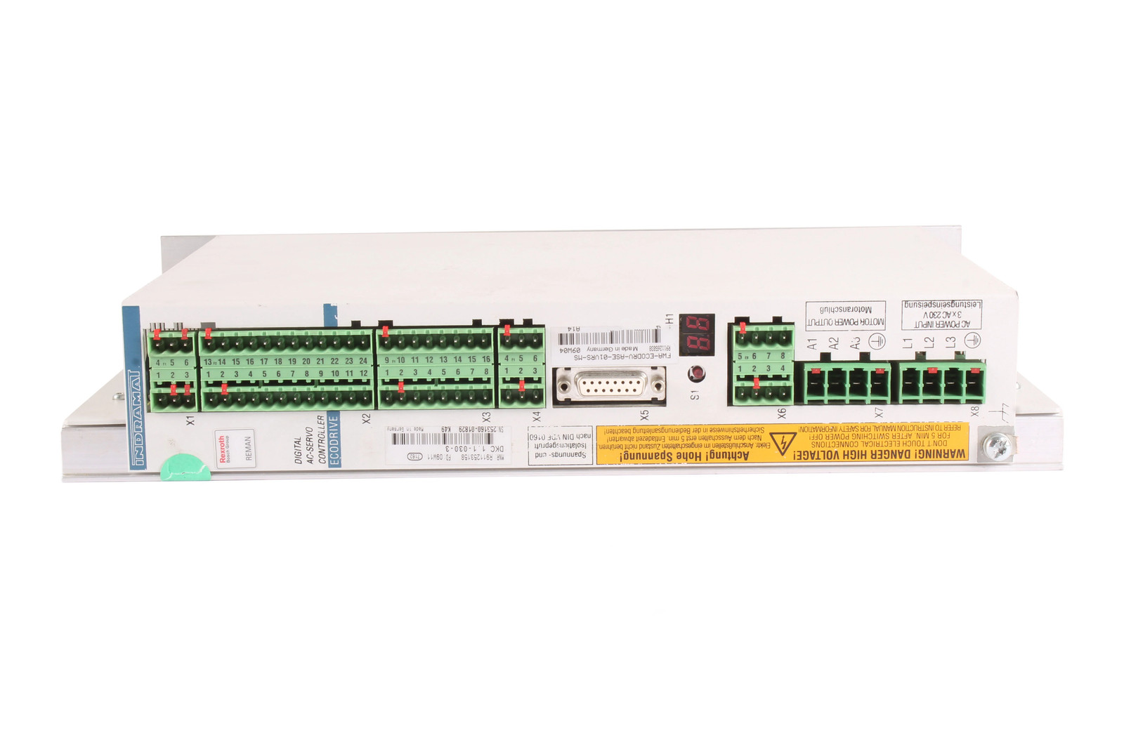 DKC01.1-030-3-FW R911253158 FWA-ECODRV-ASE-01VRS-MS R911265038 REXROT – Warranty
