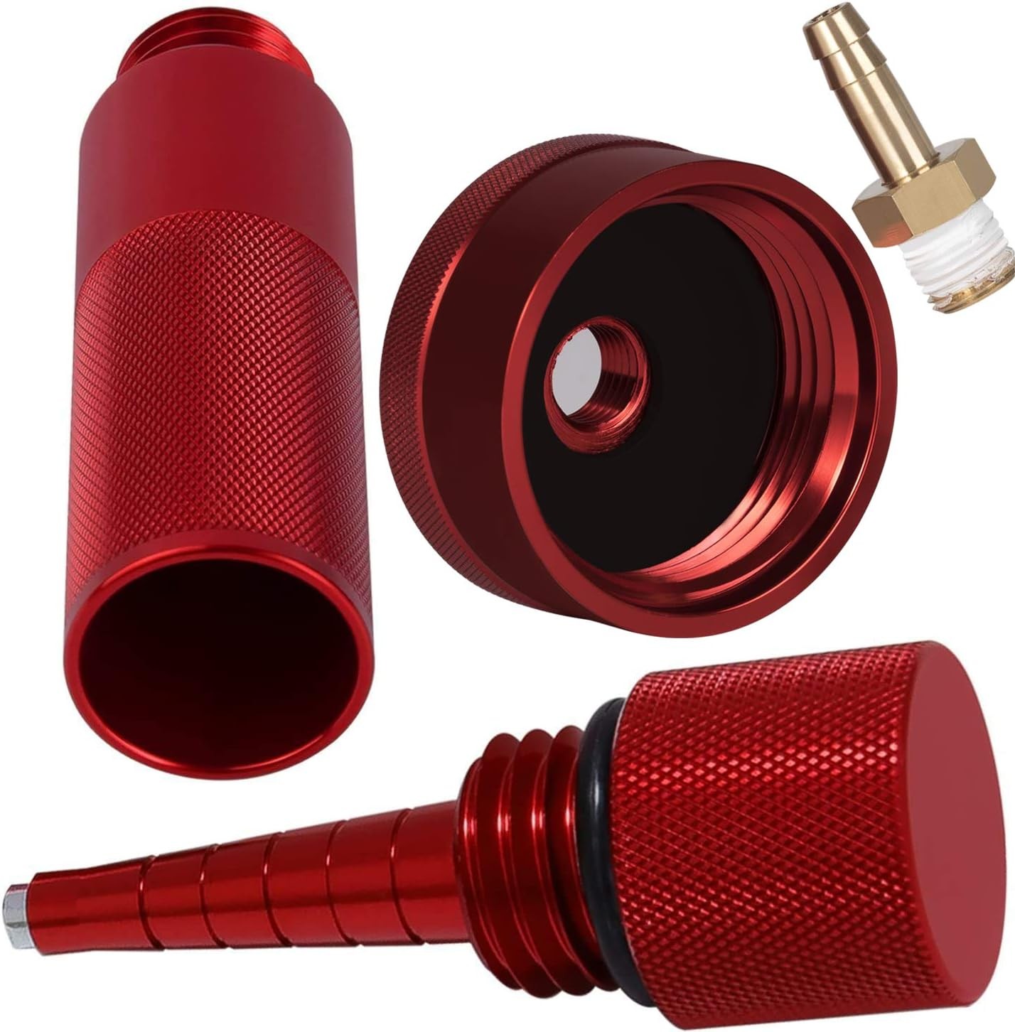 Extended Gas Cap,Oil Change Funnel,Magnetic Dipstick For Honda Generator EU2200i