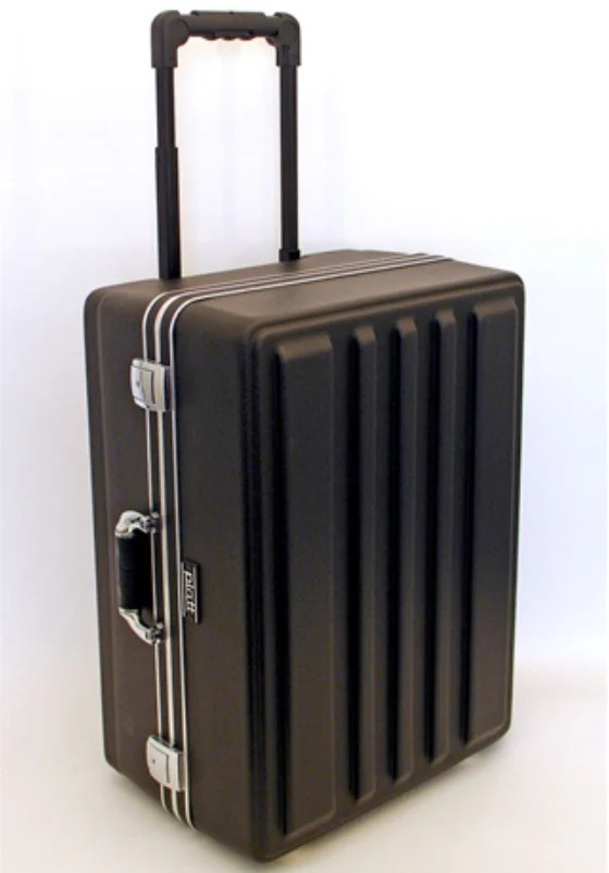 221609H – PLATT LUGGAGE – HEAVY-DUTY POLYETHYLENE CASE WITH WHEELS AND TELESCOPI
