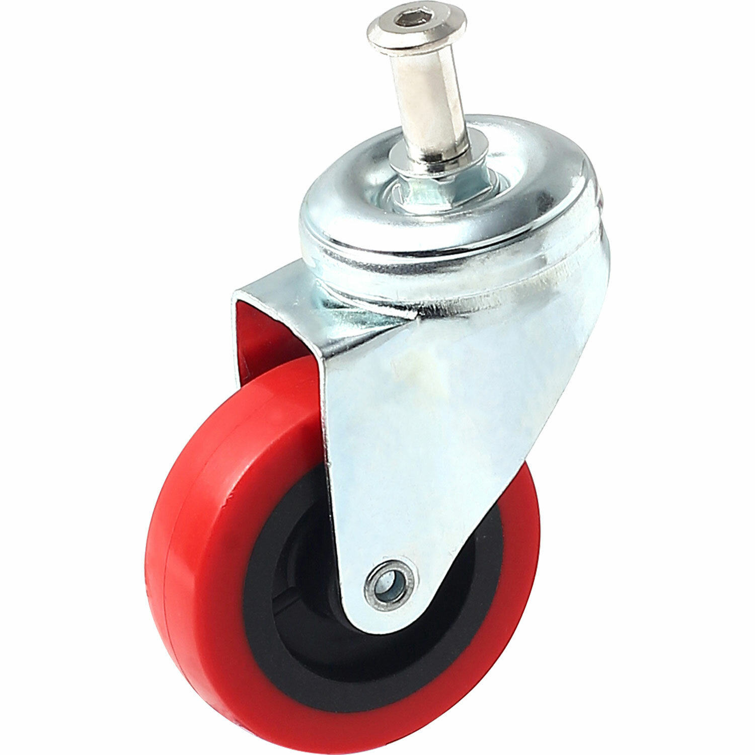 6 Pack Heavy-Duty 2″ LOW PROFILE Swivel Caster Wheel for Creeper Service Cart St