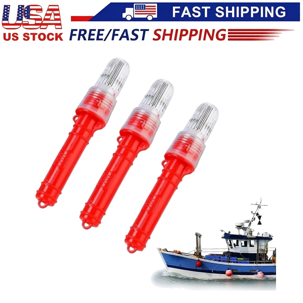 3PCS Boat Flares,Boat Flares Coast Guard Approved Marine Flares for Fishing BoaG