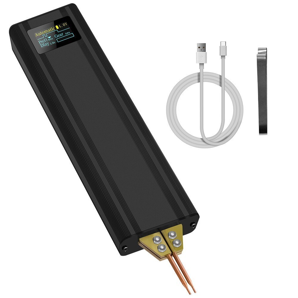 Battery Spot Welder 5000mAh Battery Portable Led Spot Welder for 18650 26650