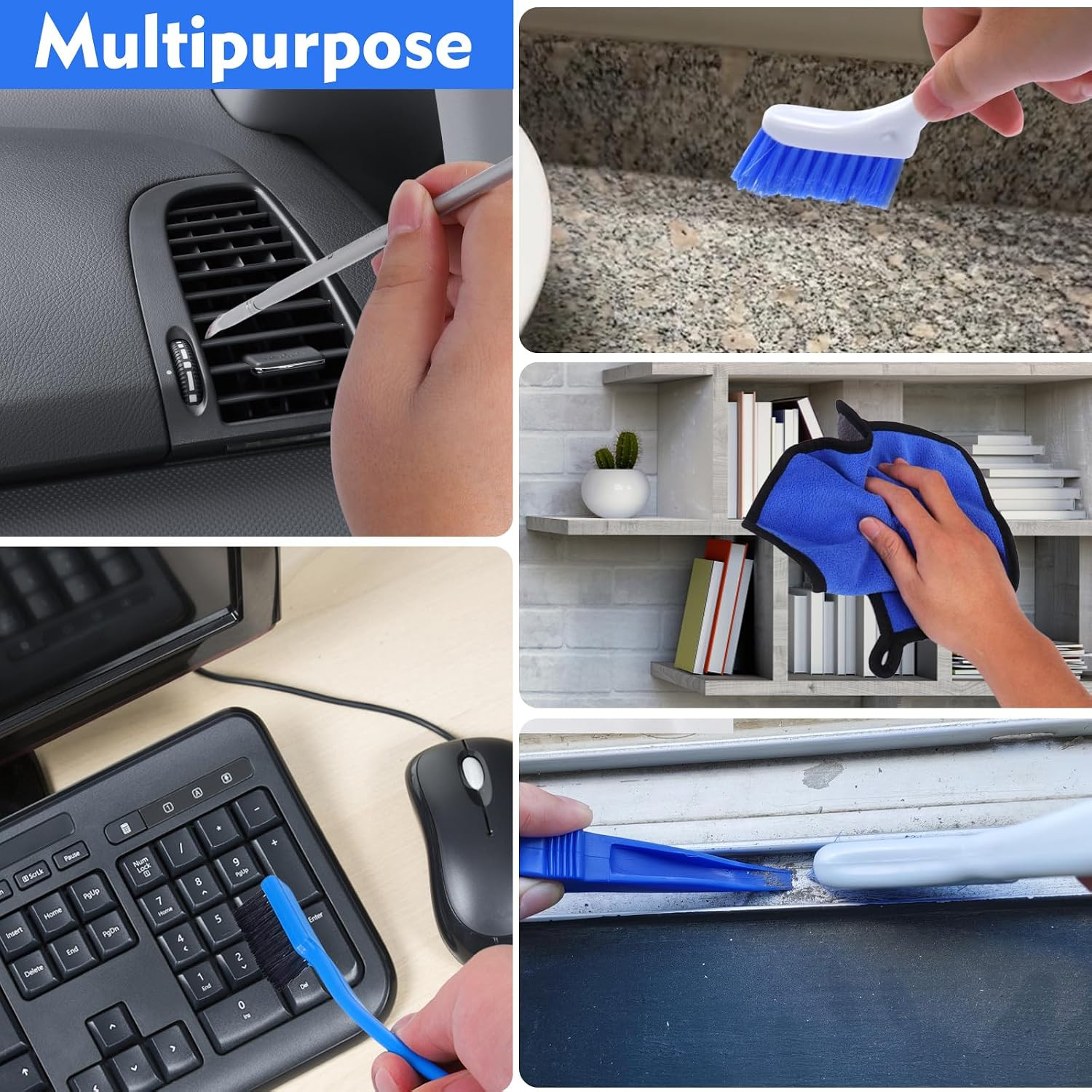 XANGNIER Toaster Cleaning Brush Set,5 Pcs Cleaner Supplies Tools Kit for Toaster