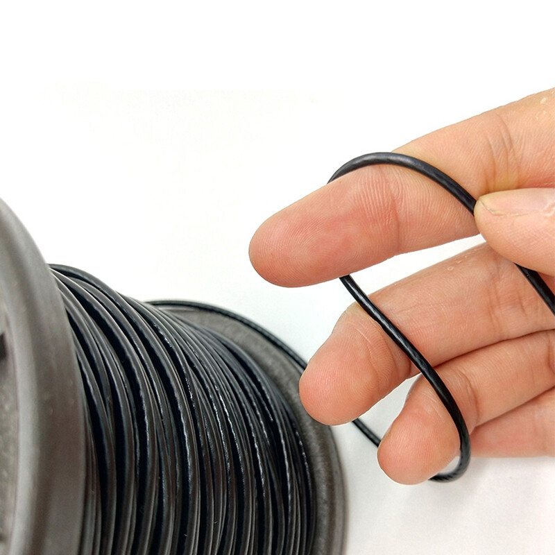 304 Stainless Steel Wire Rope Cable Rigging Φ0.5mm-12mm PVC Coated Clear / Black