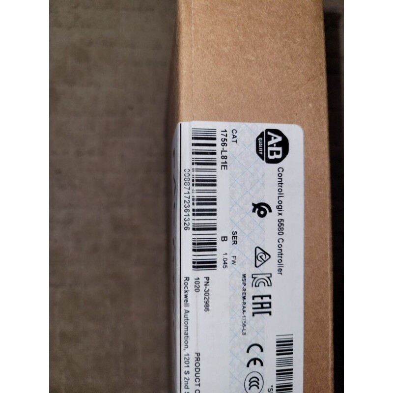 Allen Bradley 1756-L81E Sealed ControlLogix 3MB Controller US Free Tax